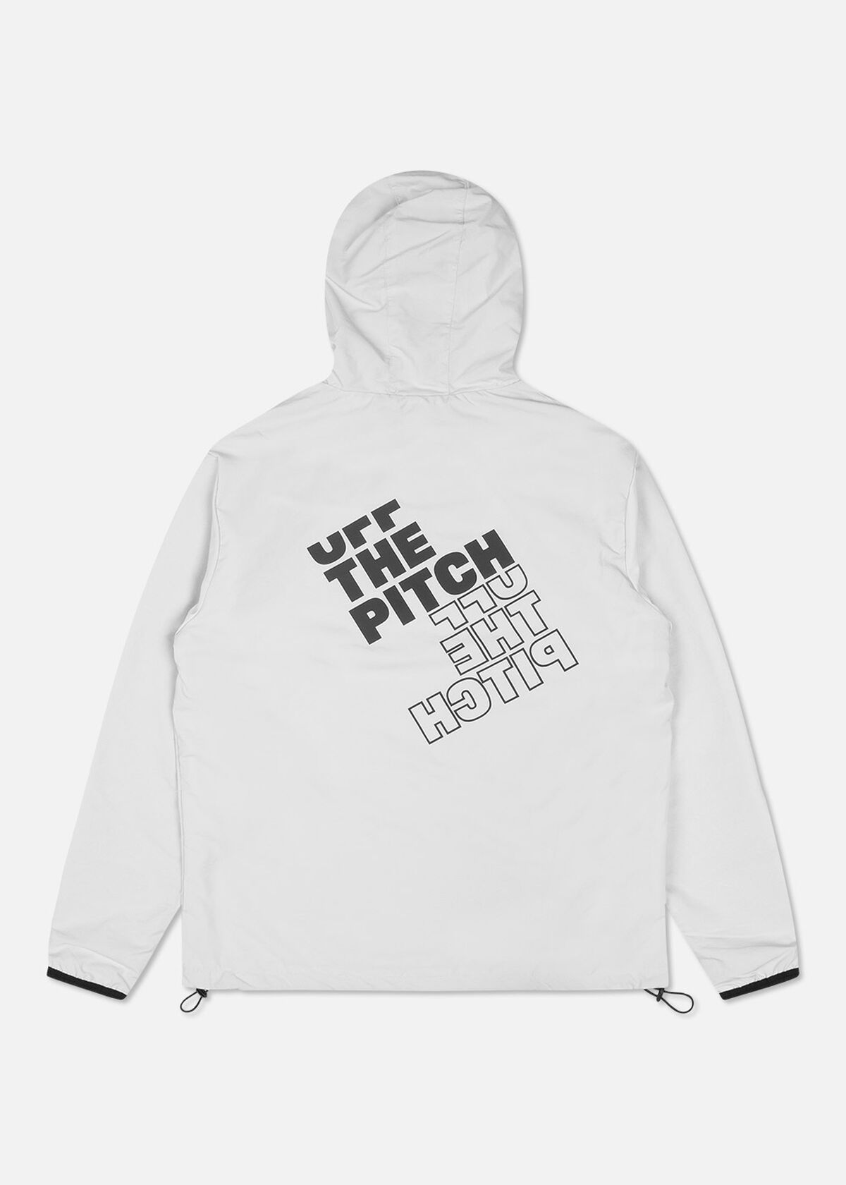 Waterproof Anorak, Grey/Black, hi-res