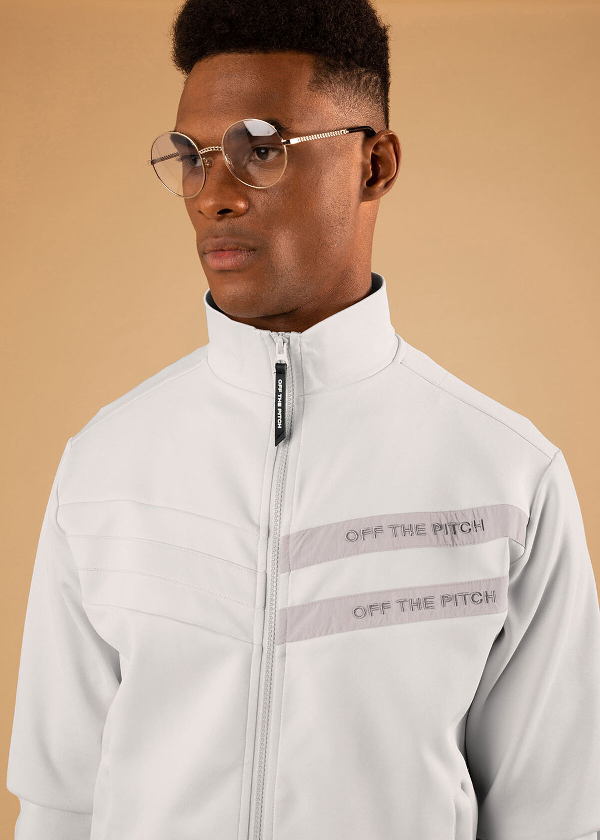 The Mercury Jacket - Black - 92% Polyester 8% Elas, Light Grey, hi-res