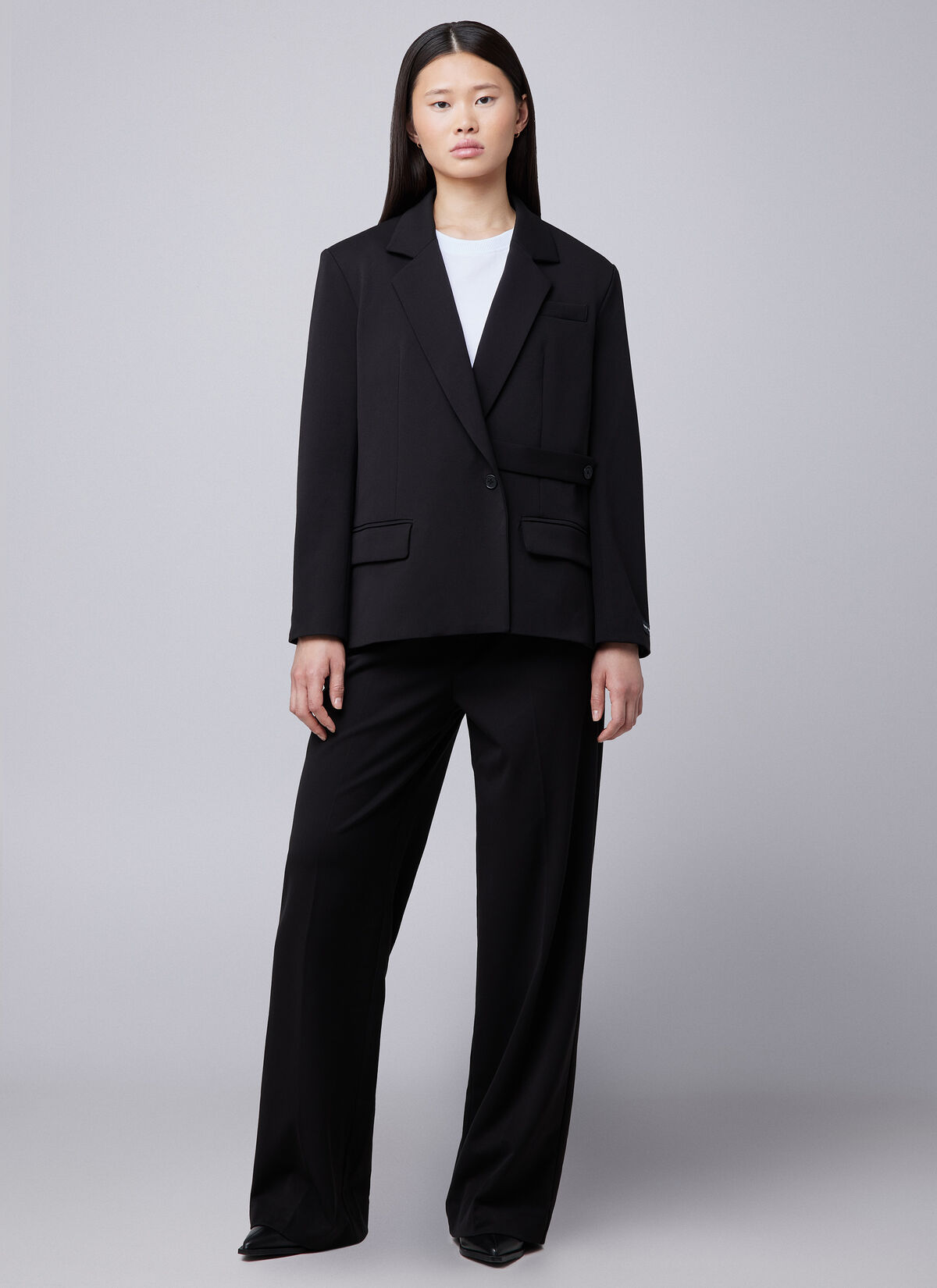Gaia Blazer, Black, hi-res
