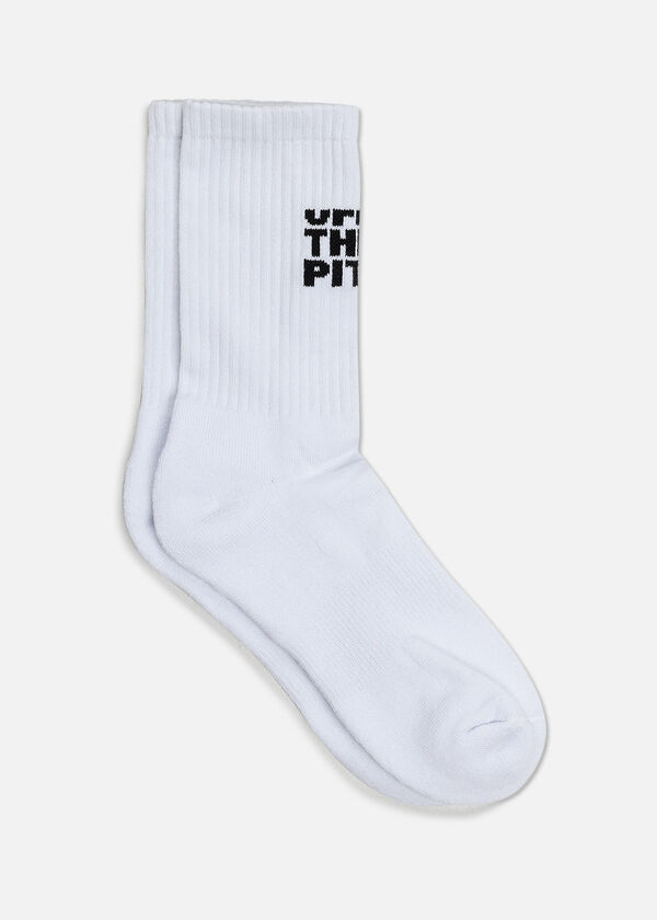 Block Logo Sock