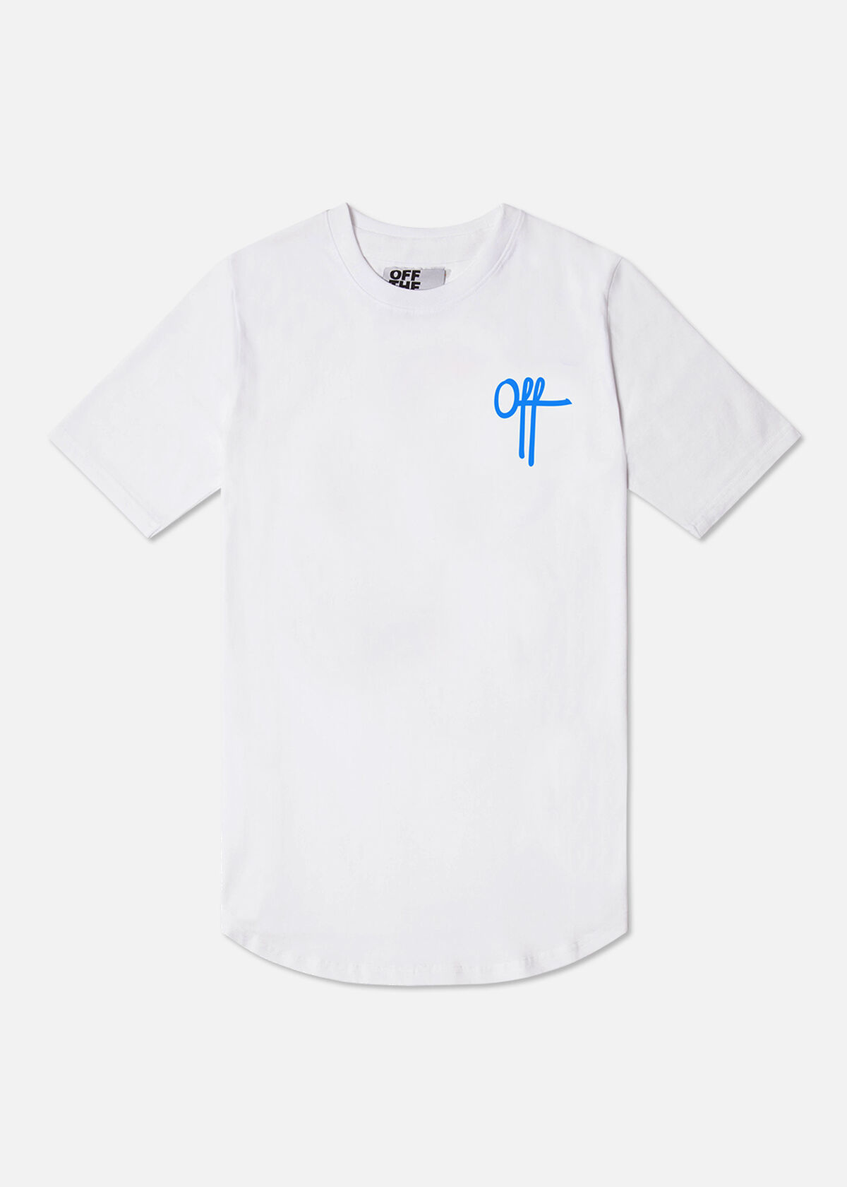 Full Stop Tee SS, White/Cognac, hi-res