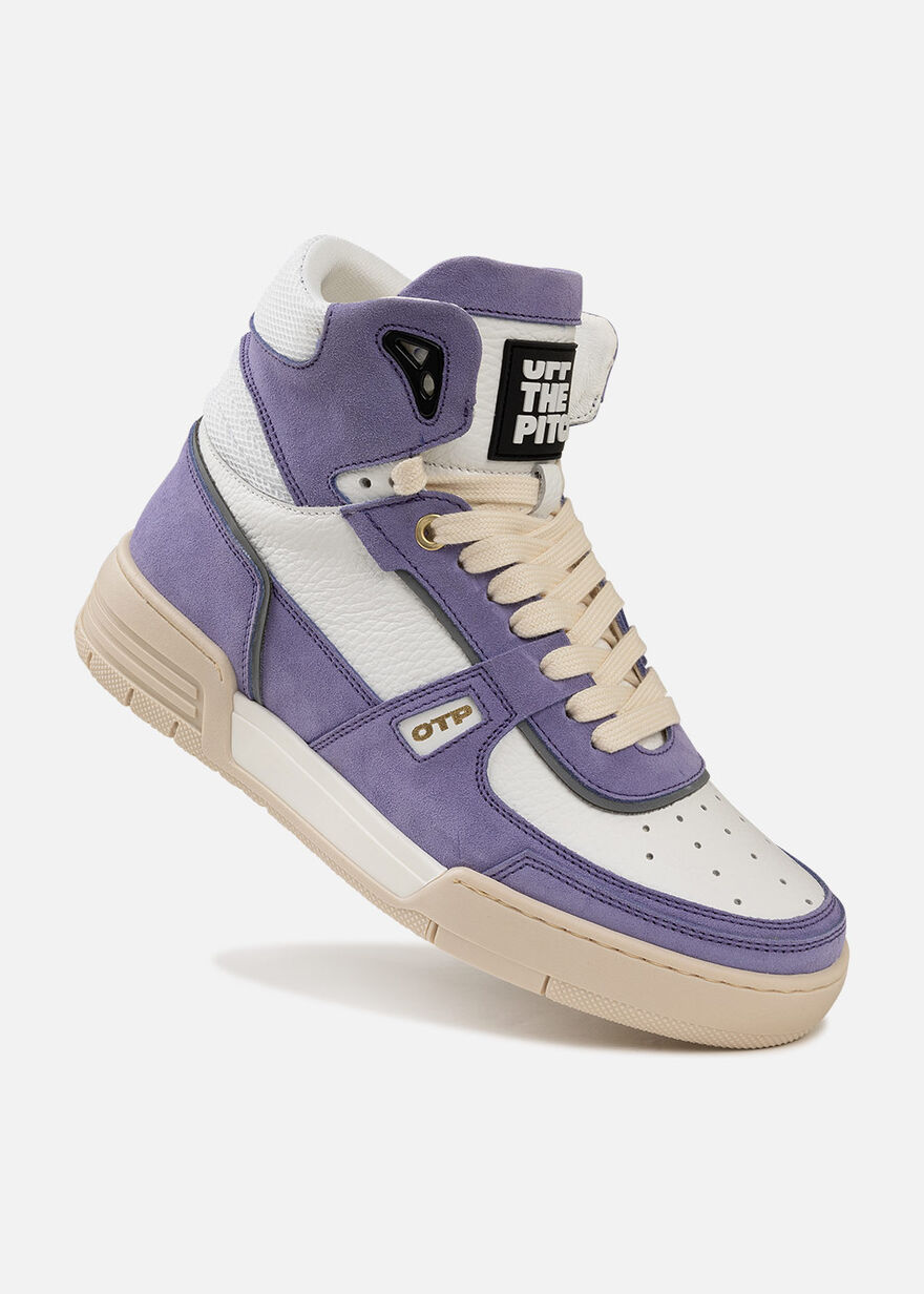 Basketta Hi - Silky Suede, Purple/White, hi-res