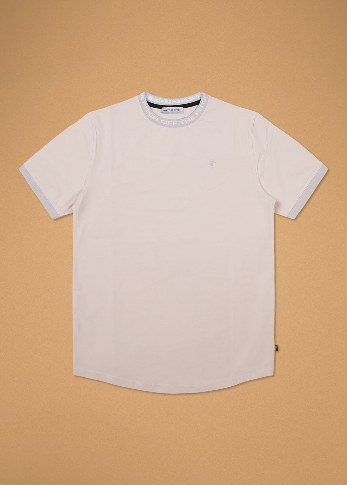 The Solar Slimfit Tee - Light Grey - 95% Cotton 5%, Light Grey, hi-res