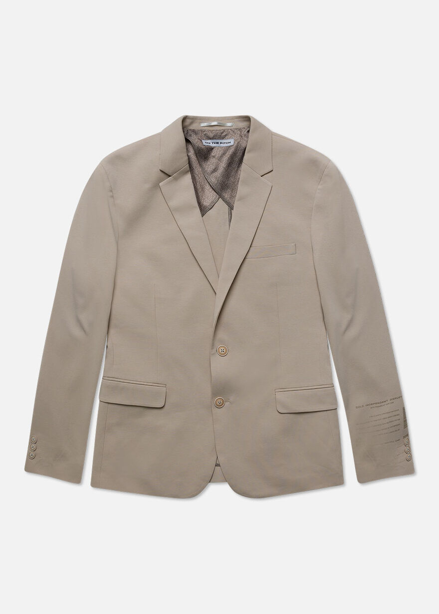 Tallin Blazer -  56% Cotton / 30% Polyamid / 5% El, Sand, hi-res