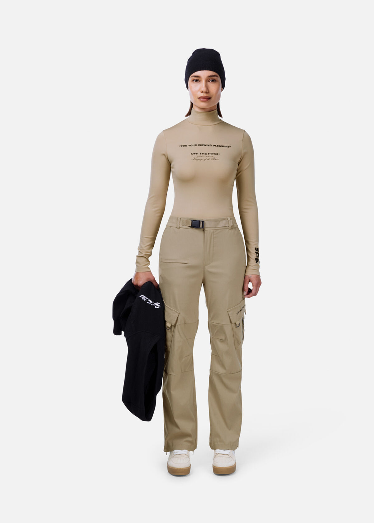Cargo Pants Women, Sand, hi-res