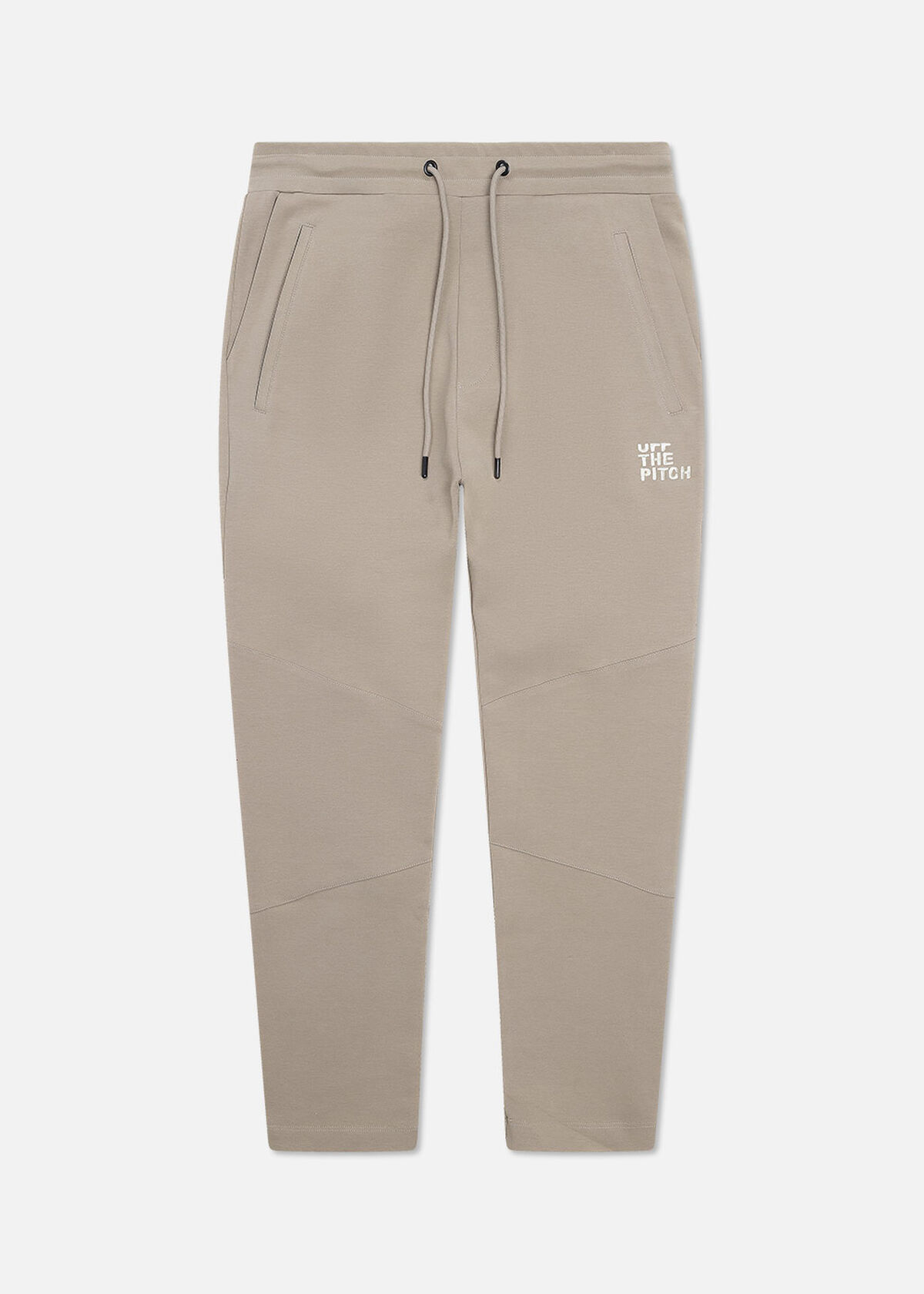 Offset Jogger - 78% Cotton/17% Polyester/5% Elasta, Sand, hi-res
