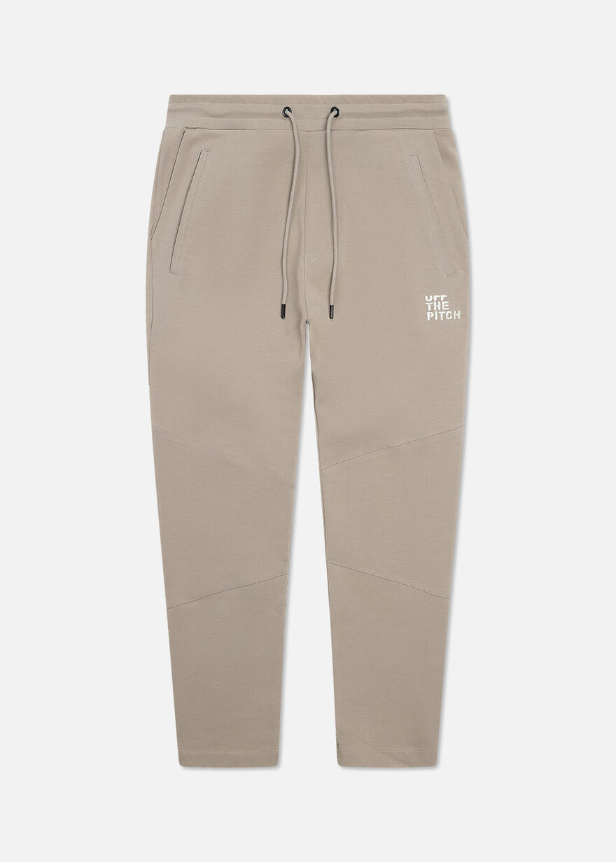Offset Jogger - 78% Cotton/17% Polyester/5% Elasta, Sand, hi-res