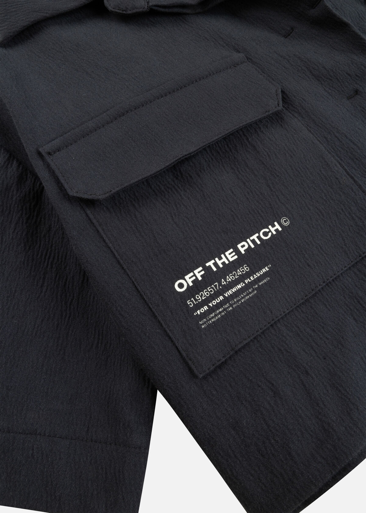 WMNS Cropped Shirt, Black, hi-res