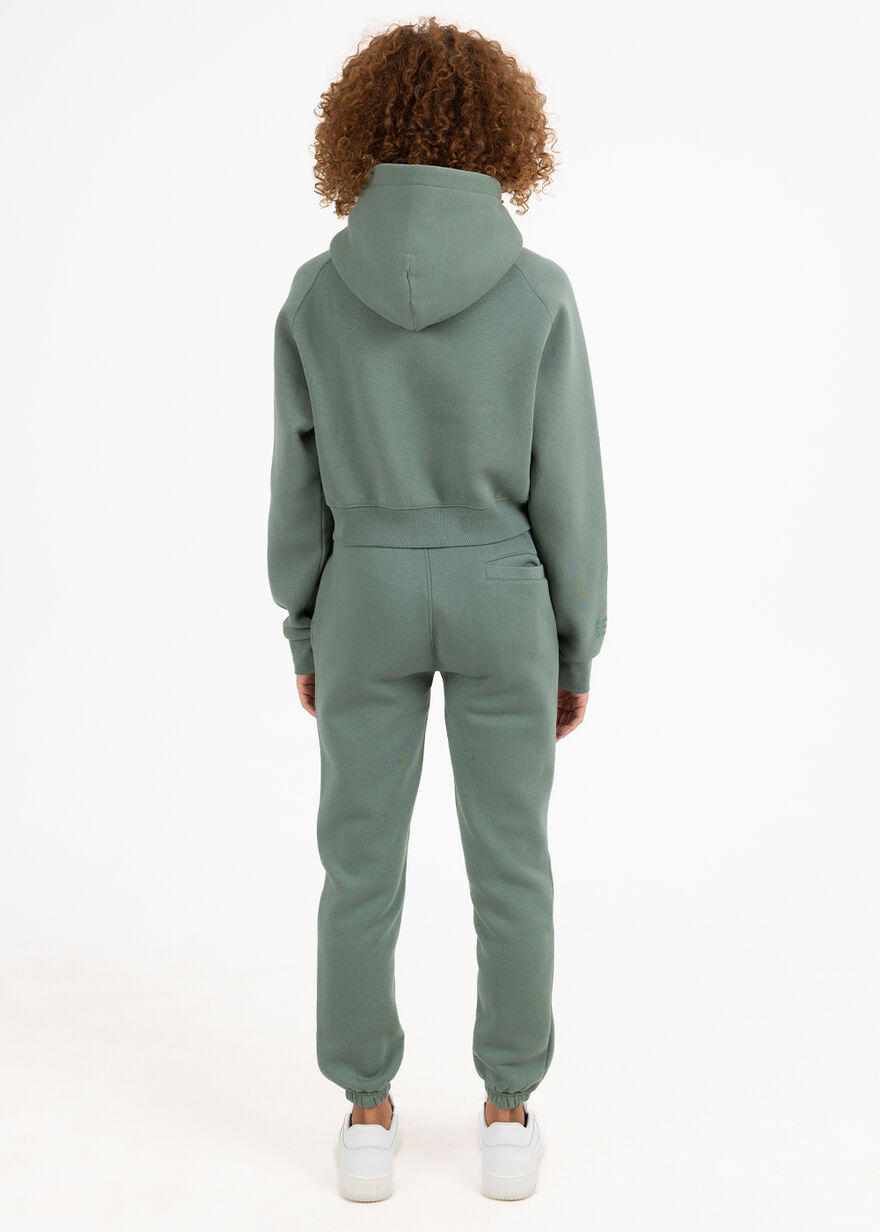 Comfort Sweat Suit Women - 100% Cotton, Forest Green, hi-res