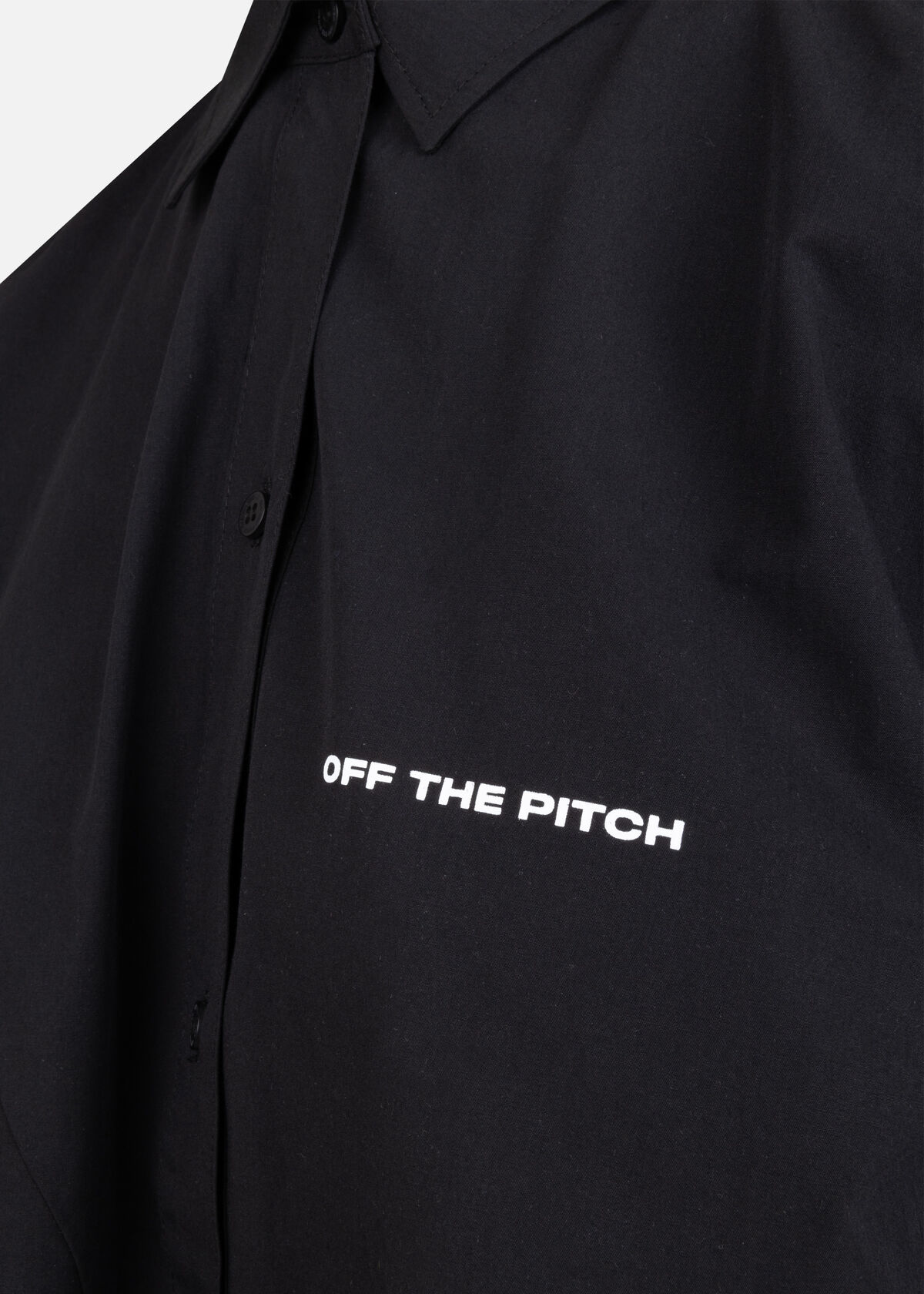 Deconstructive Oversized Shirt, Black, hi-res