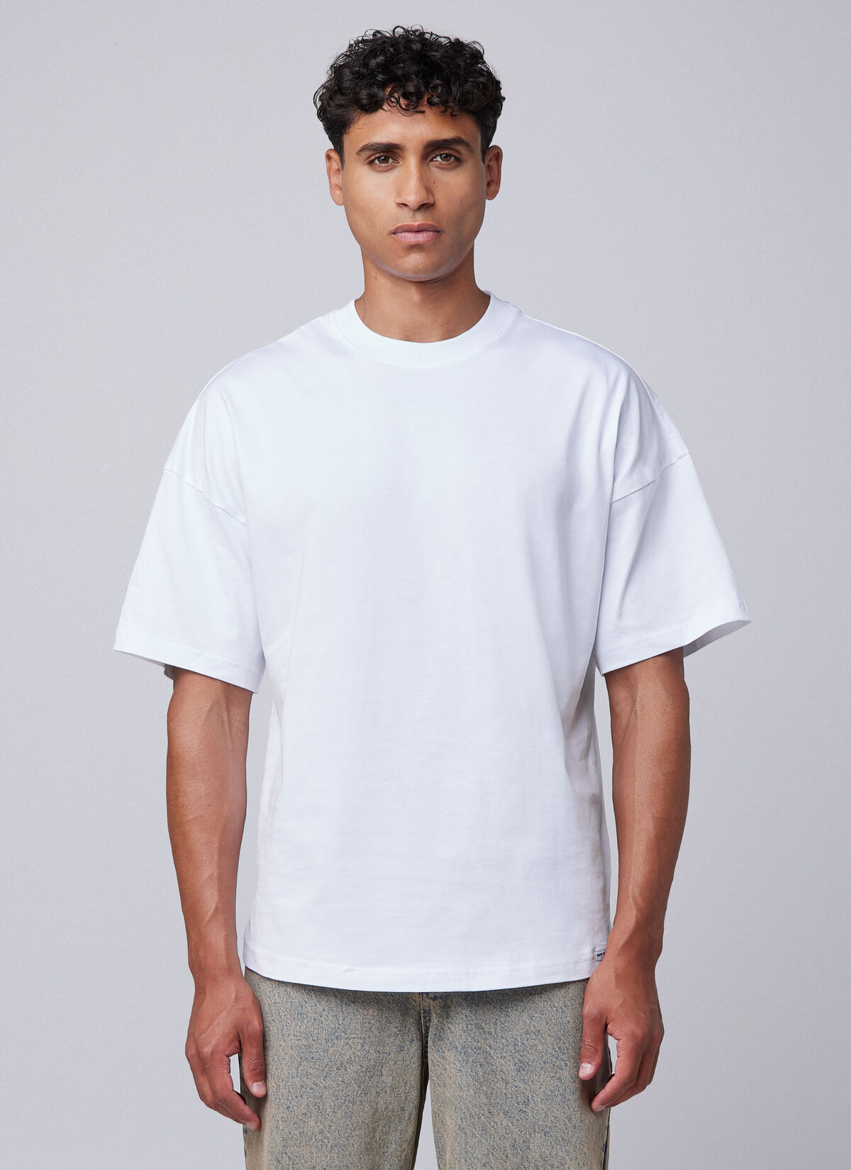 Lava Oversized Tee, White, hi-res
