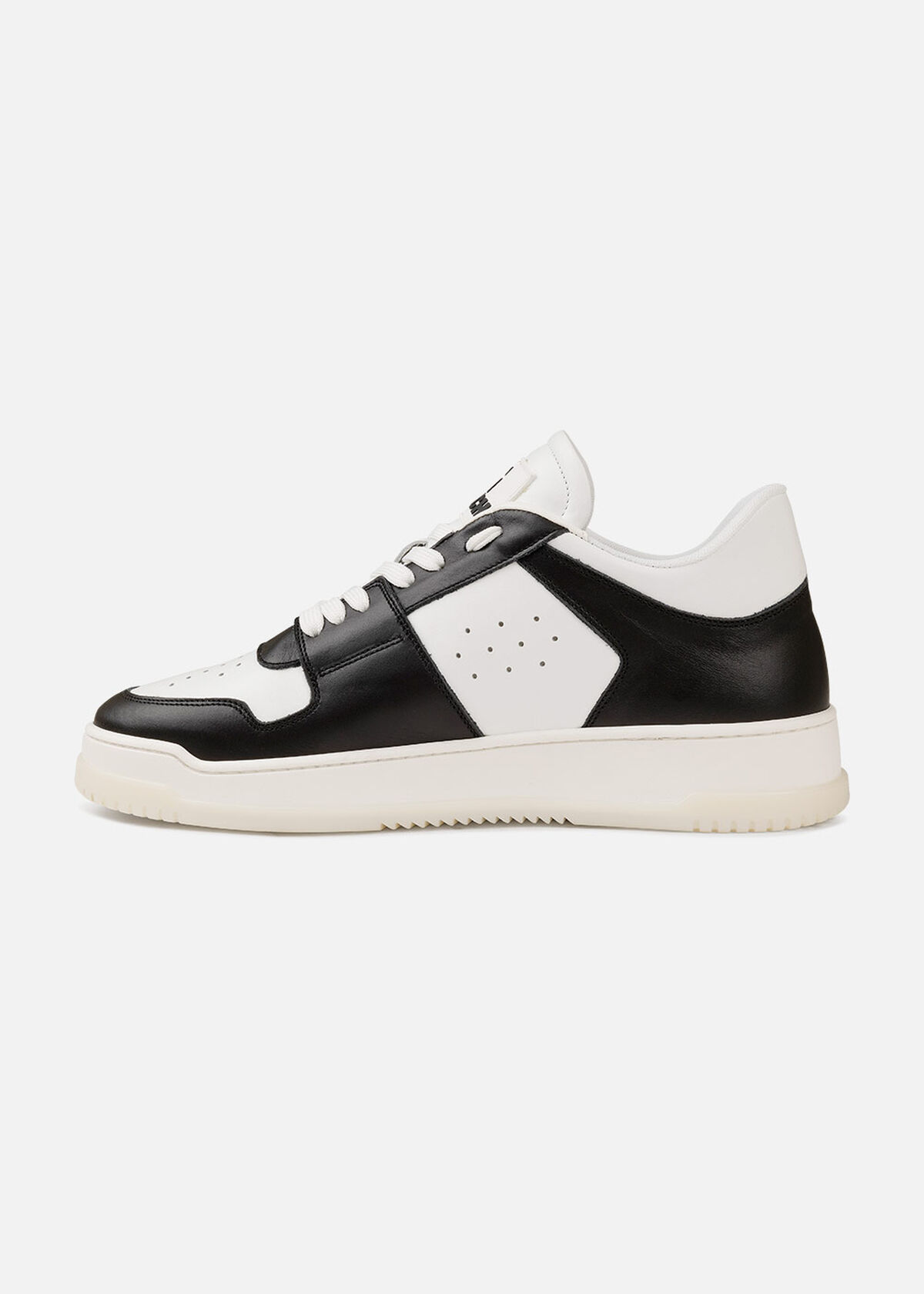 Supernova Low - Leather, Black/White, hi-res