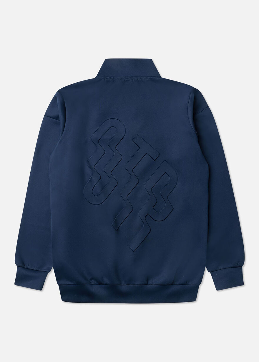 Lisbon Track Vest, Navy, hi-res
