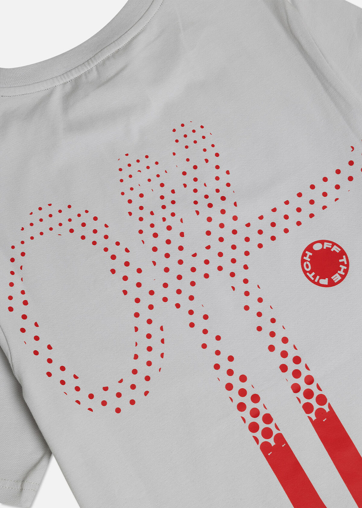 Dotted Fullstop Slim Fit Tee, Grey, hi-res
