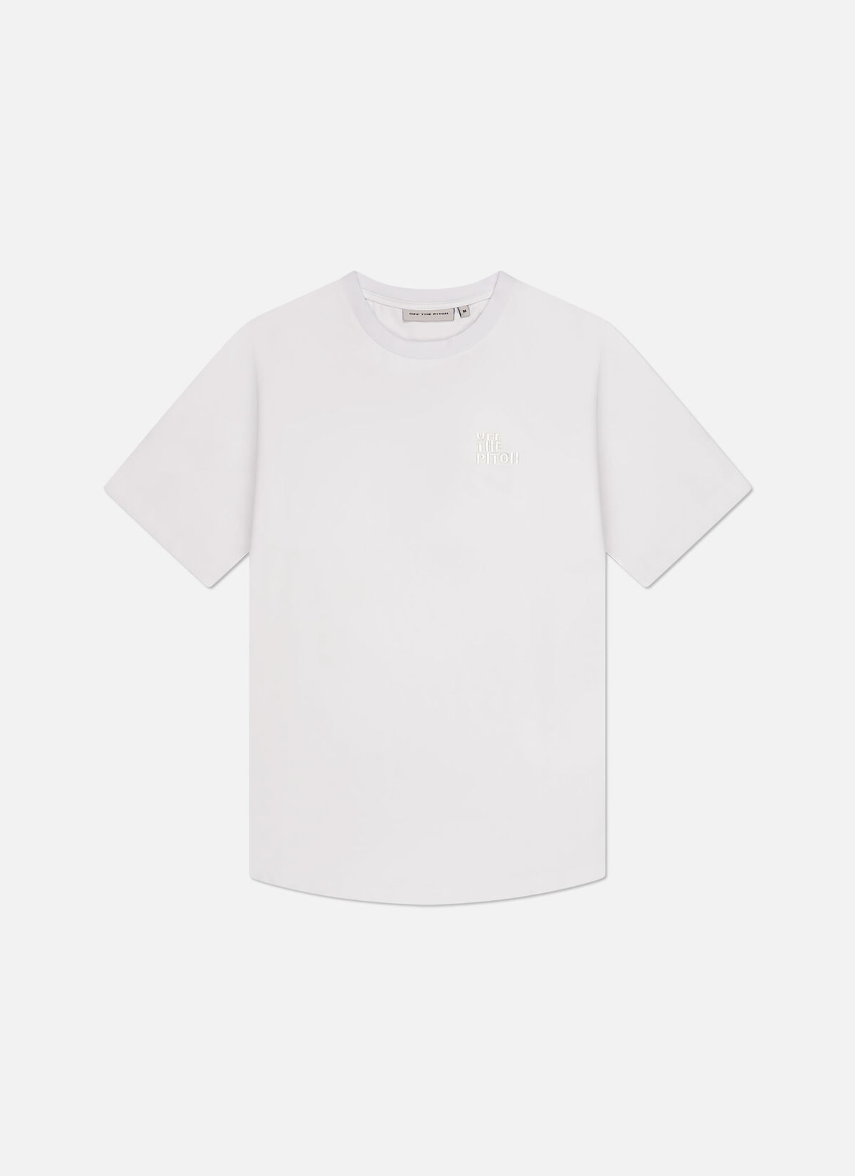 Backburn Faded Slim Fit Tee, White, hi-res