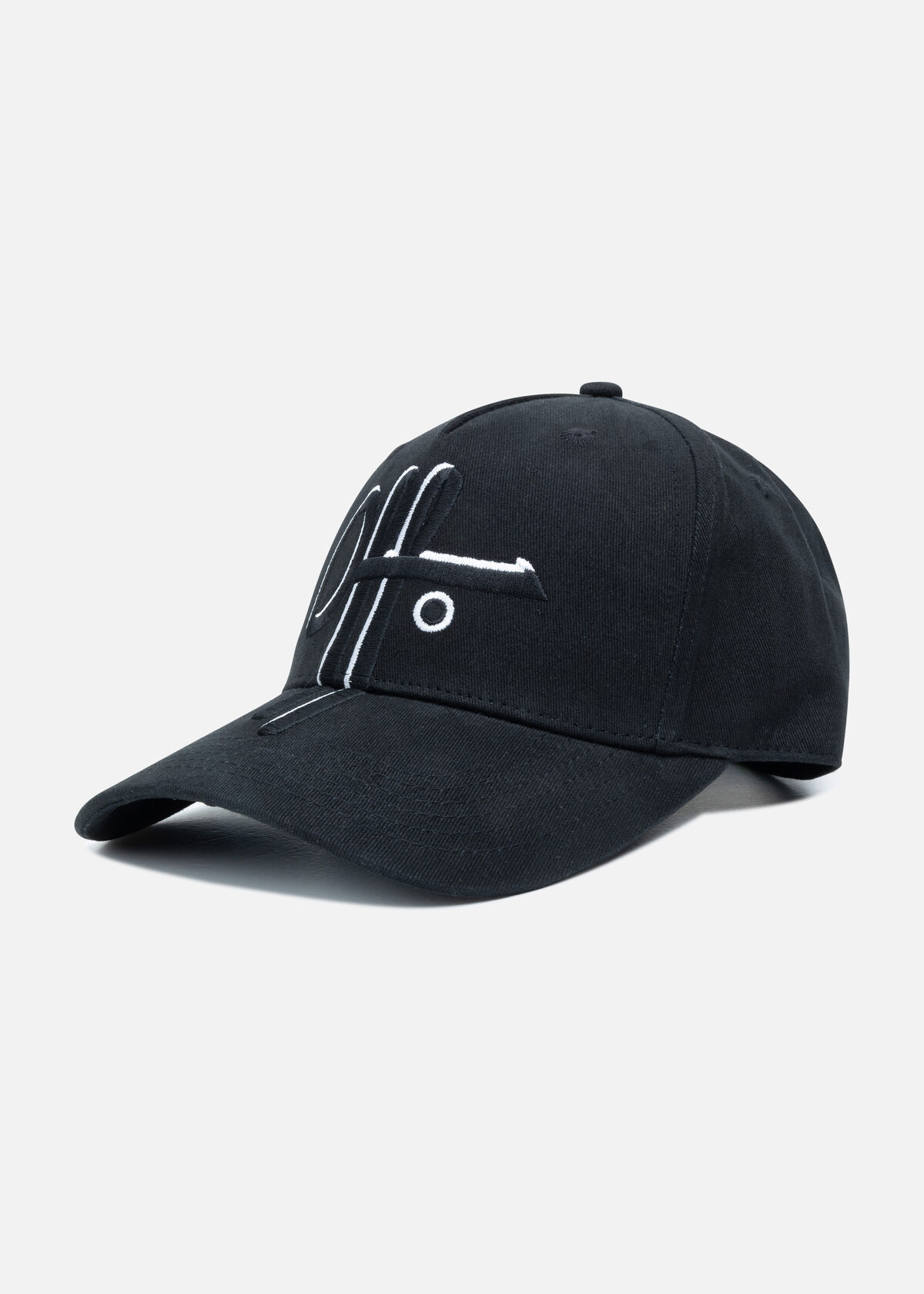 Fullstop Cap, Black, hi-res