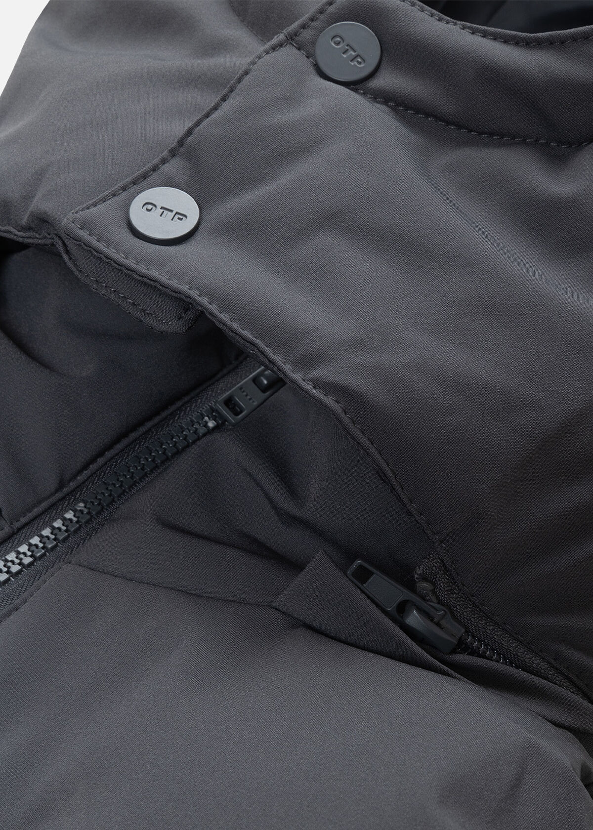 Longline Puffer, Dark grey, hi-res