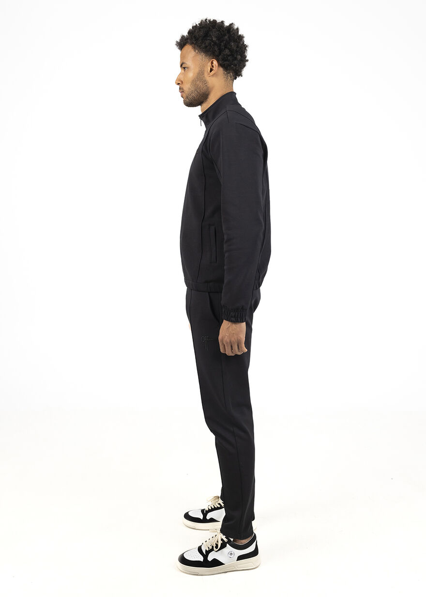 Gent Vest - 70% Viscose / 26% Polyester / 4% Elast, Black, hi-res