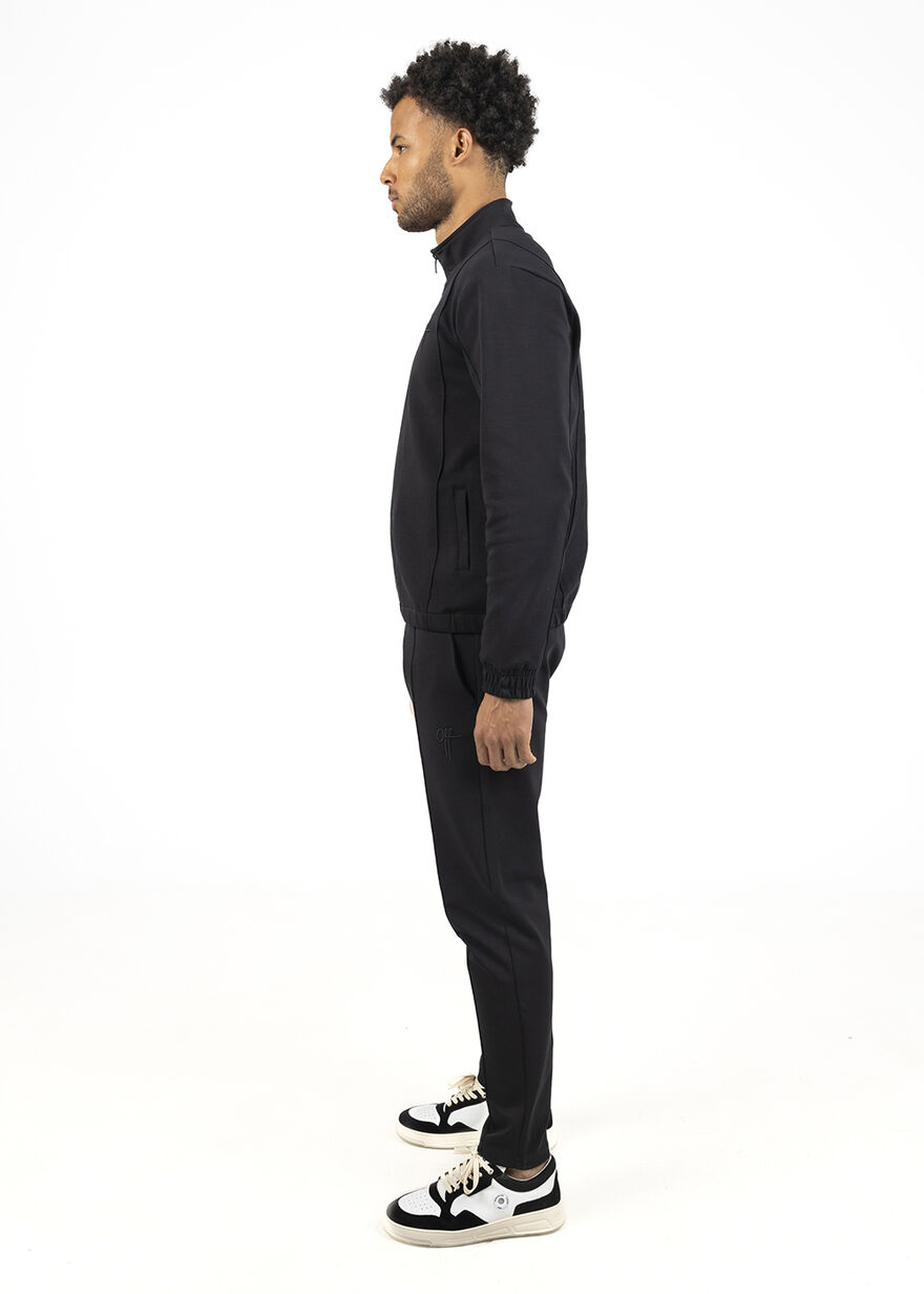 Gent Vest - 70% Viscose / 26% Polyester / 4% Elast, Black, hi-res