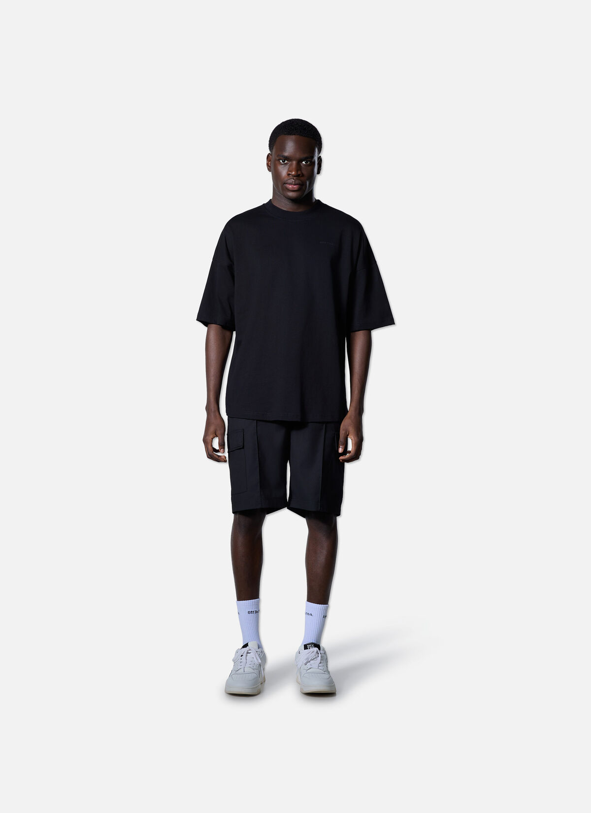 Season Oversized Tee, Black, hi-res