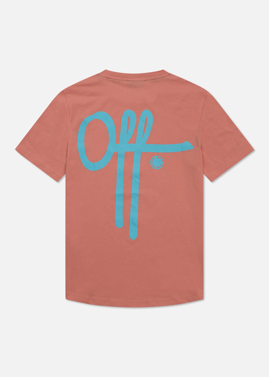 Fullstop Slim Tee 2.0 - 95% Cotton / 5% Elastane, Peach, hi-res