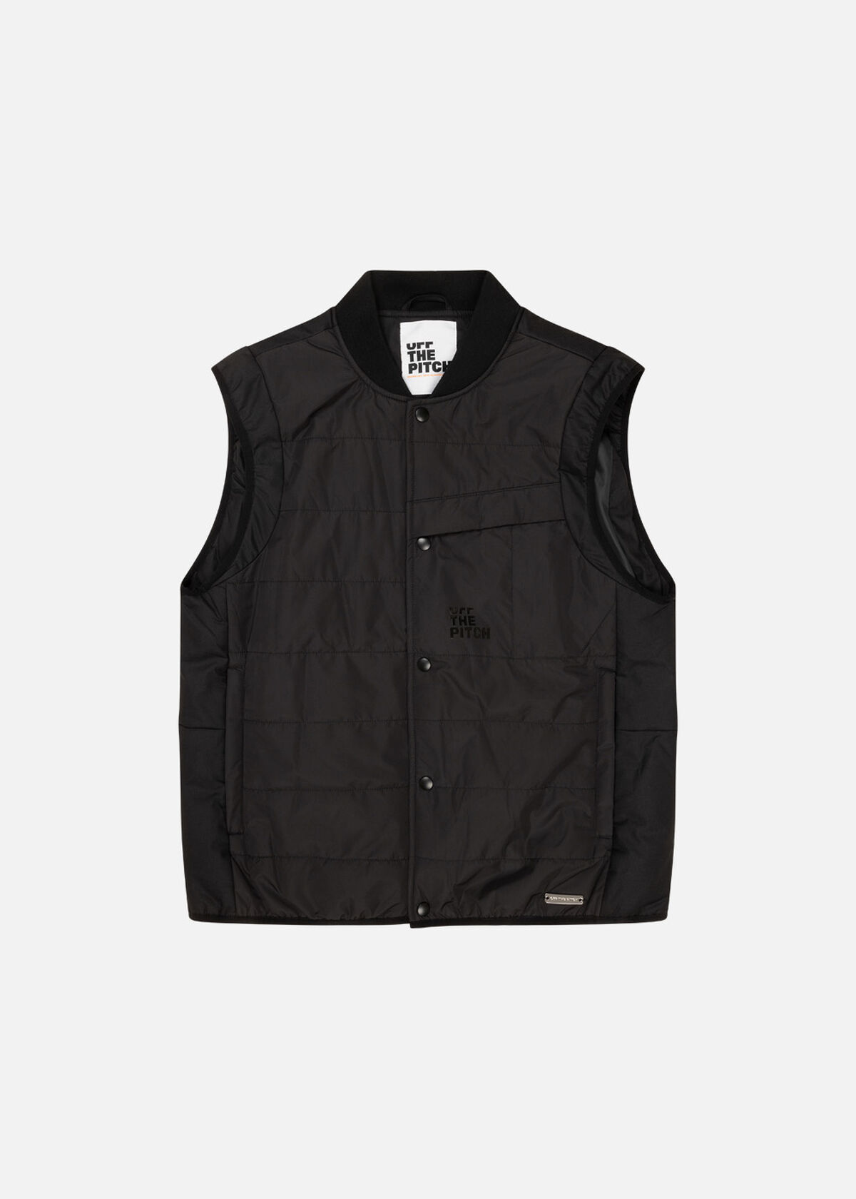 Padded Gilet, Black, hi-res