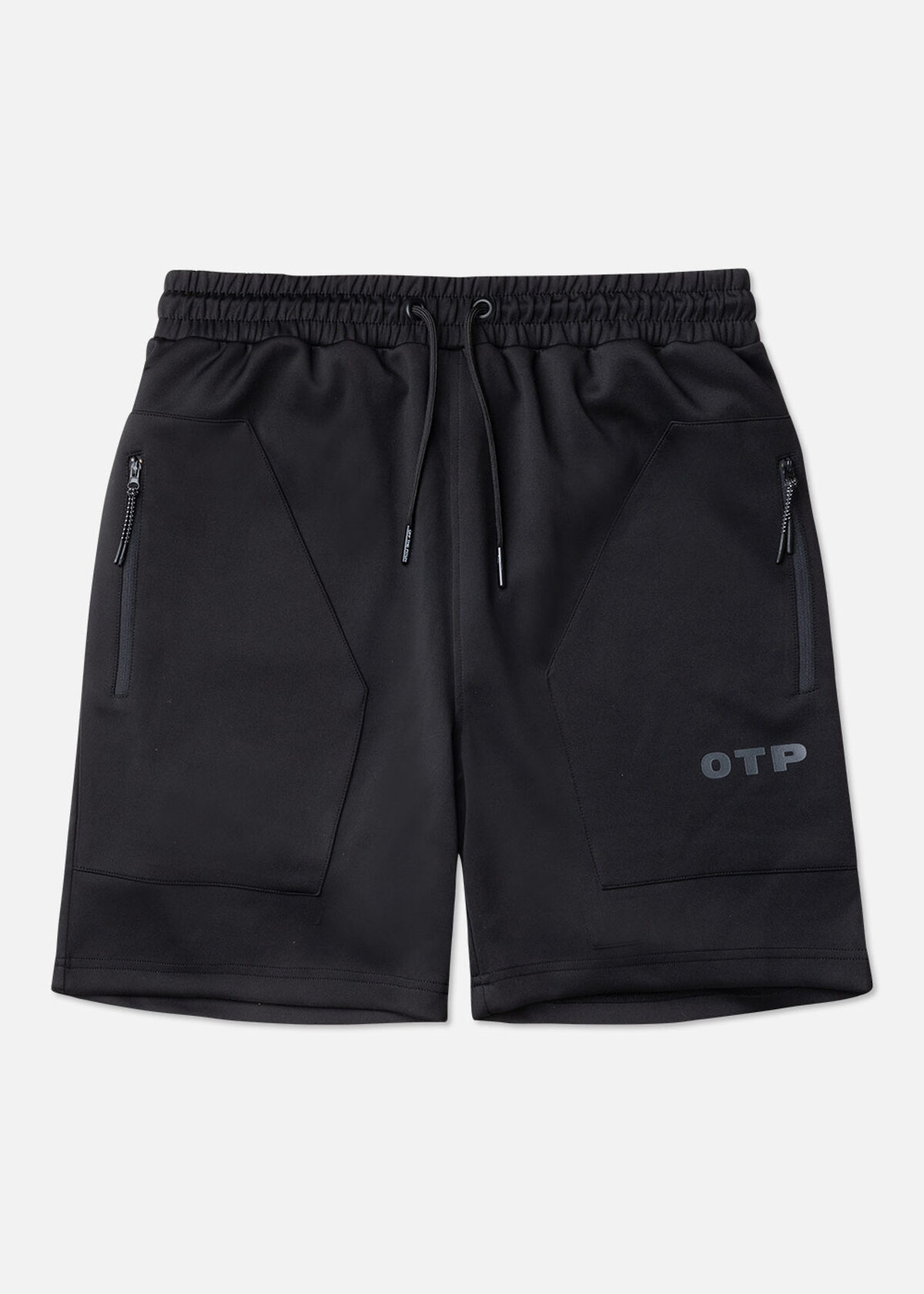 College Track Shorts, Black, hi-res