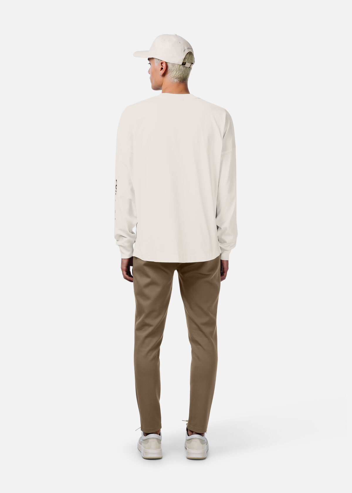 Neo Oversized LS Tee, Off white, hi-res