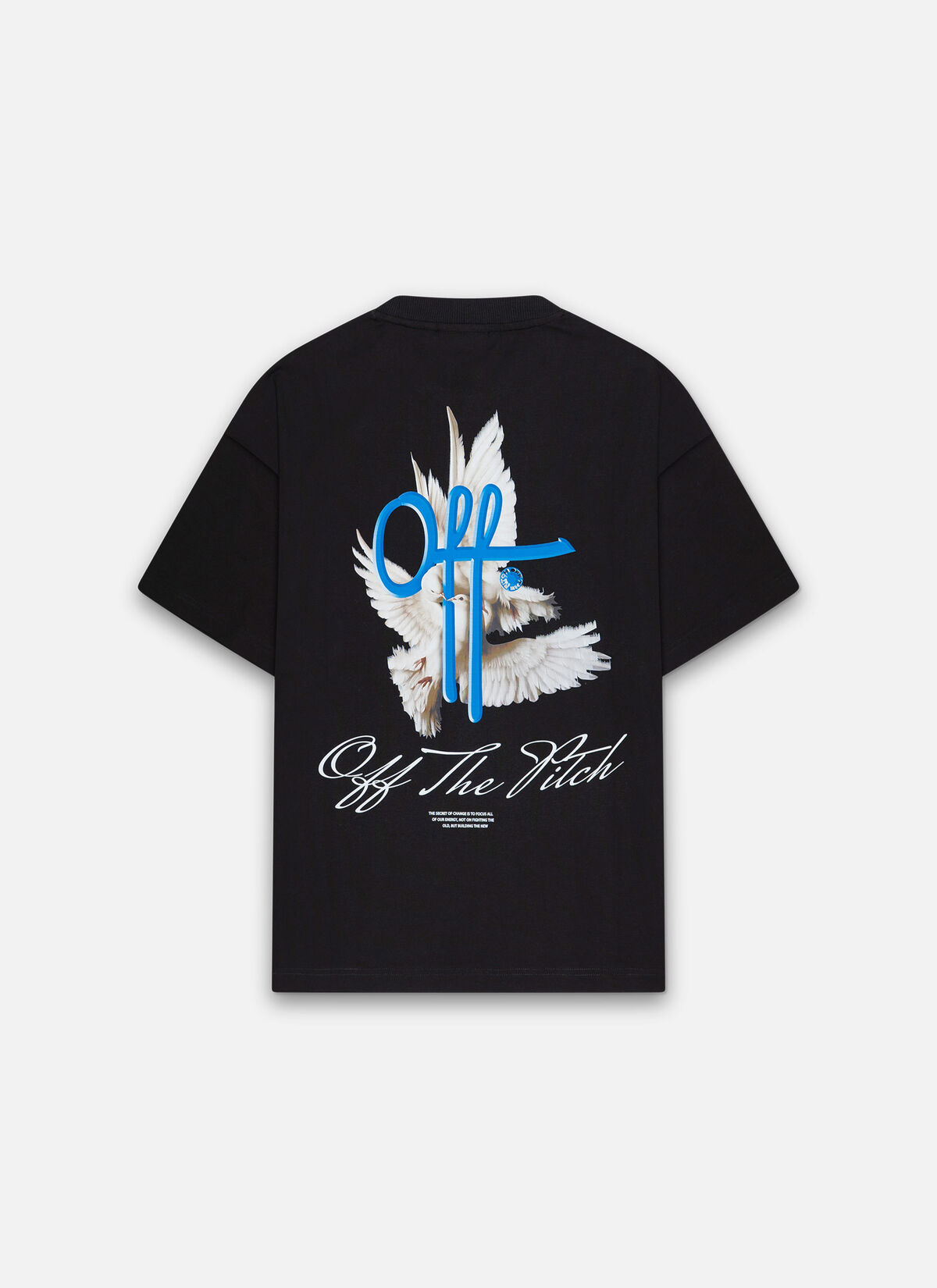 Rebirth oversized tee, Black, hi-res