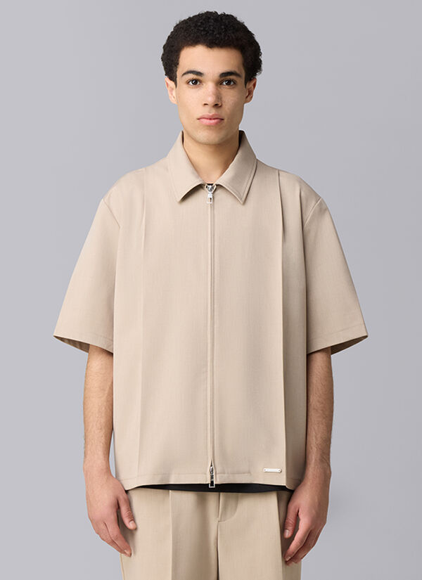 Pleated Marais Shirt