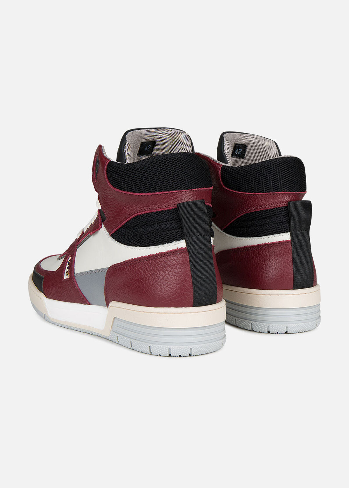 Basketta Hi, Red/White, hi-res
