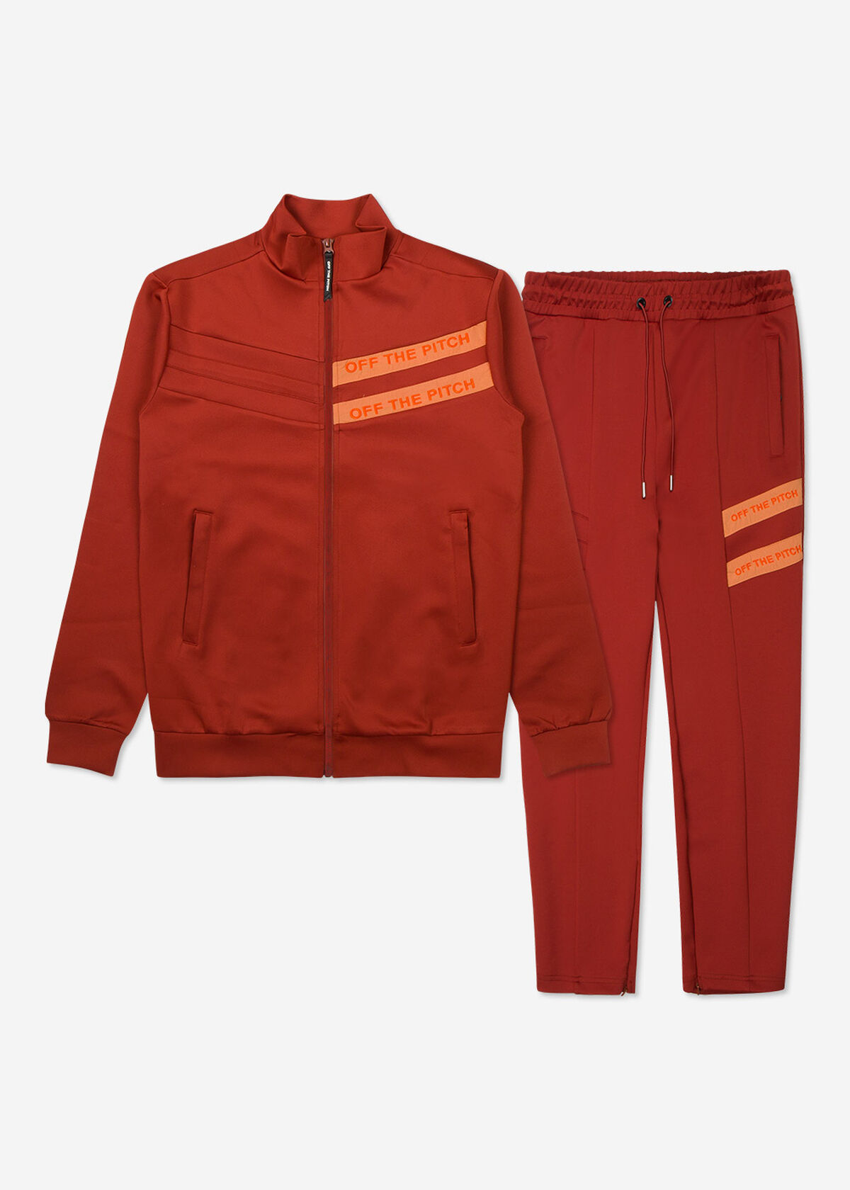 The Mercury Suit - Black - 92% Polyester 8% Elasta, Red, hi-res