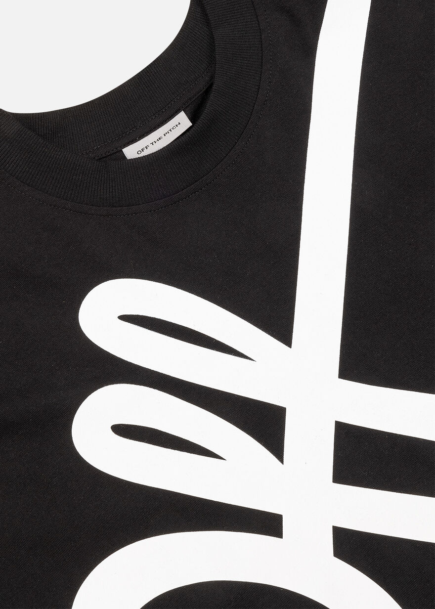 Direction Oversized Tee Unisex, Black, hi-res