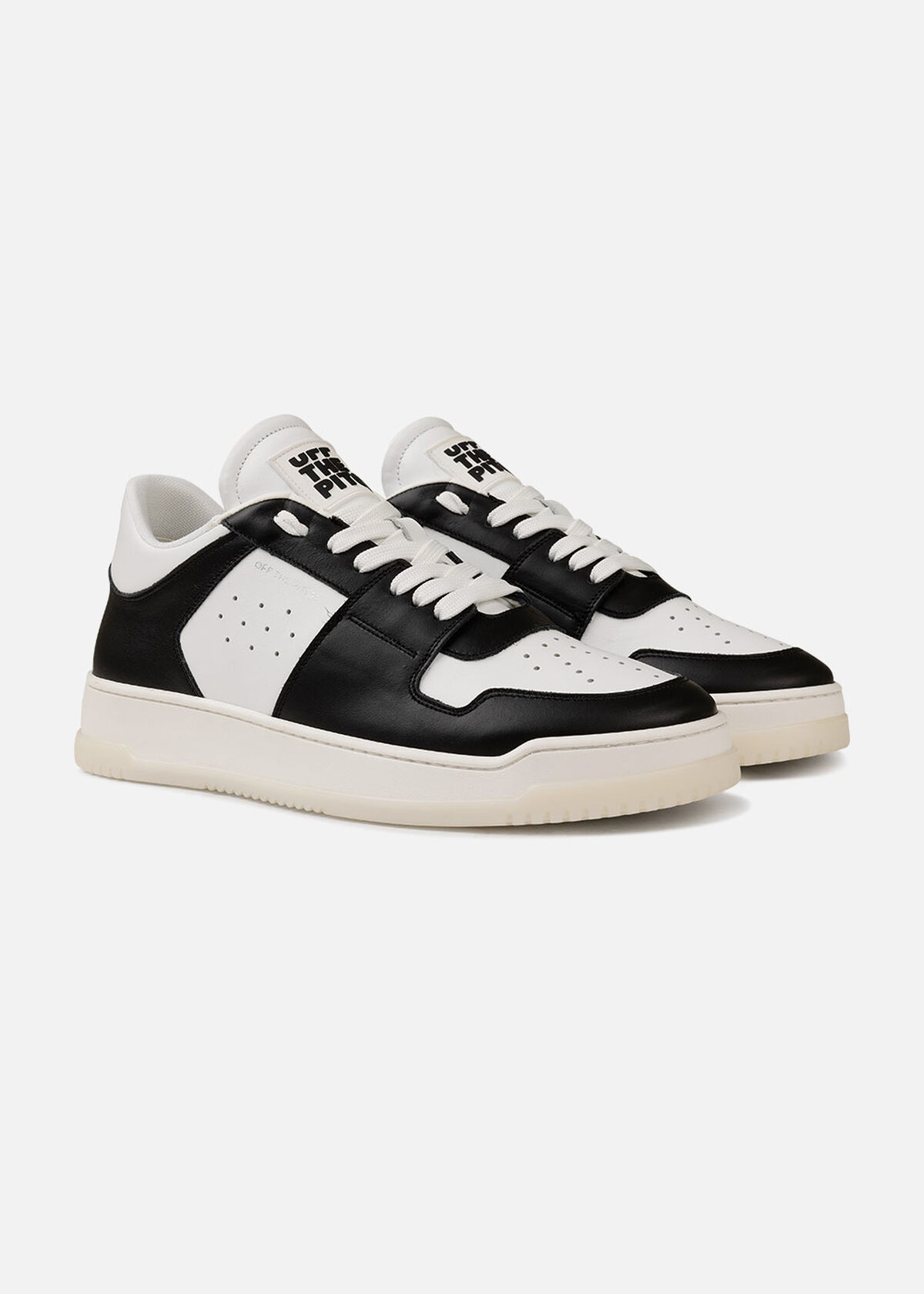 Supernova Low - Leather, Black/White, hi-res
