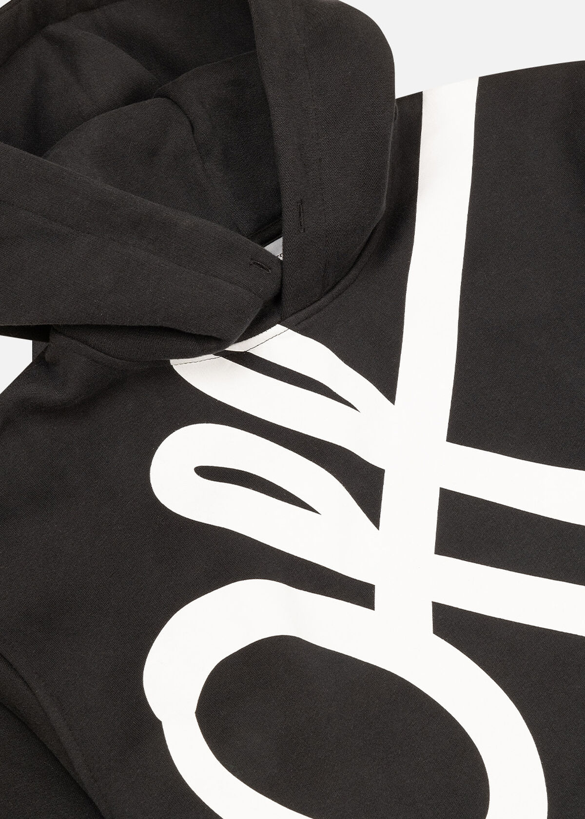 Direction Oversized Hood, Black, hi-res
