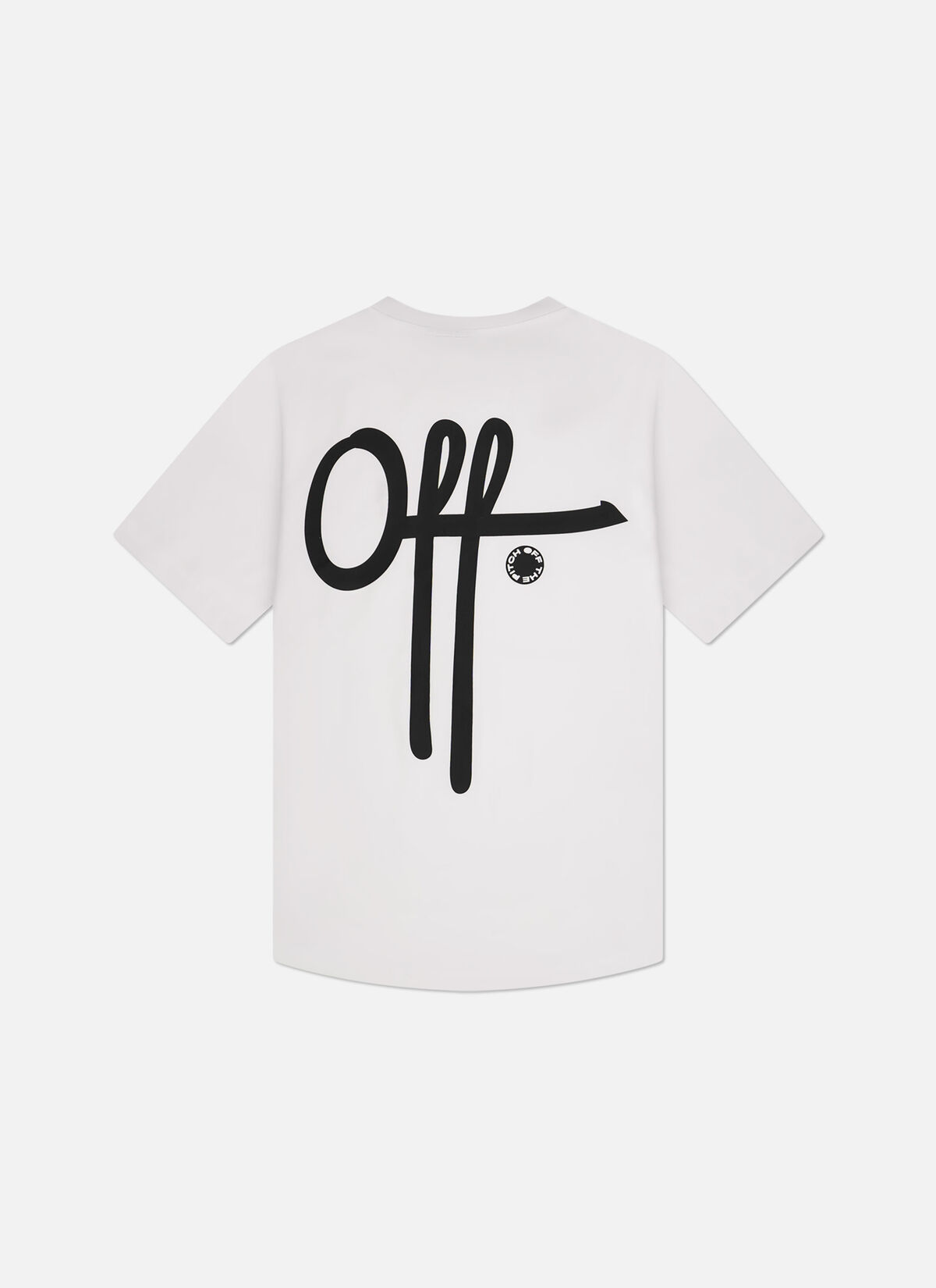 Fullstop Slim Fit Tee, White, hi-res
