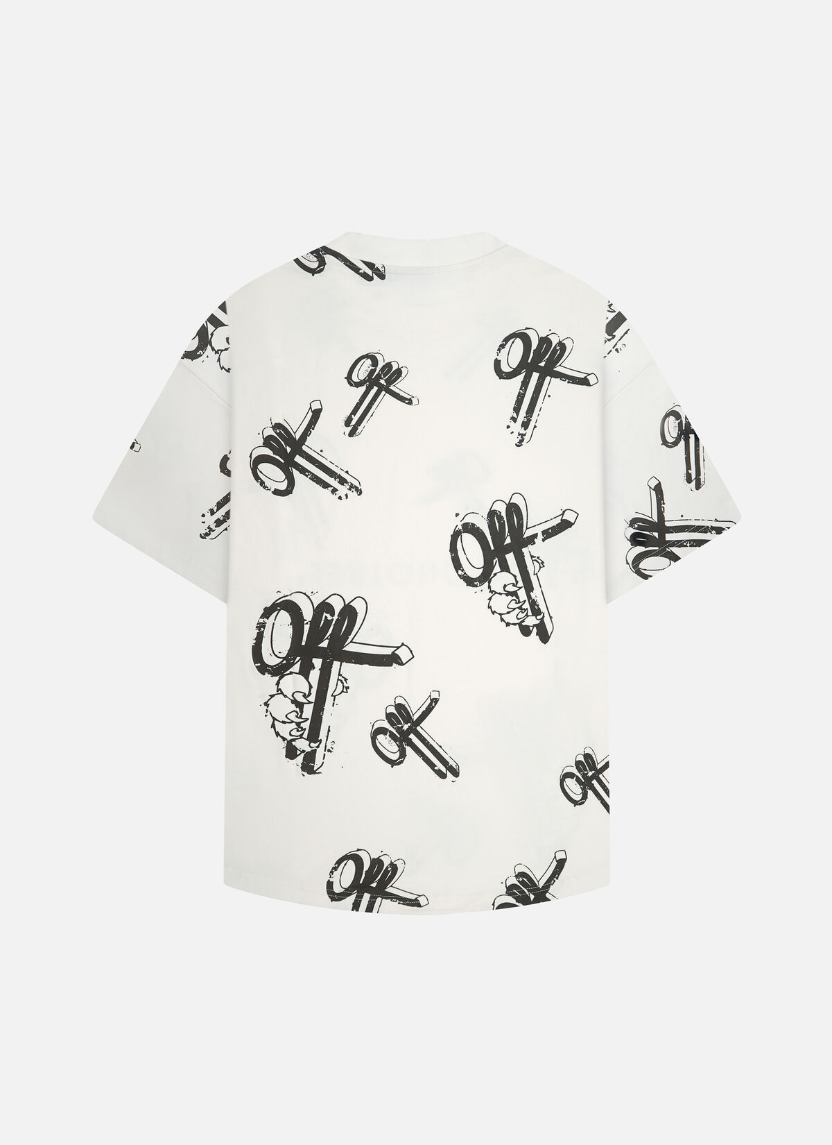Off Mark Oversized Tee, Off white, hi-res