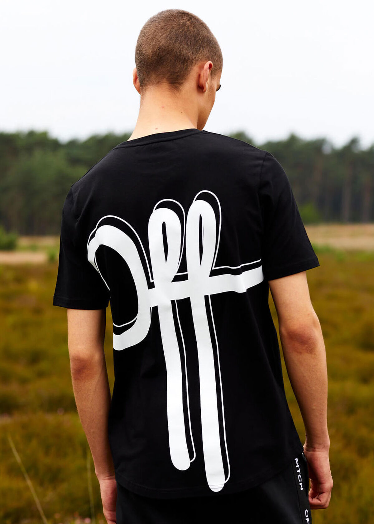 The Atomic Slimfit Tee, Black, hi-res