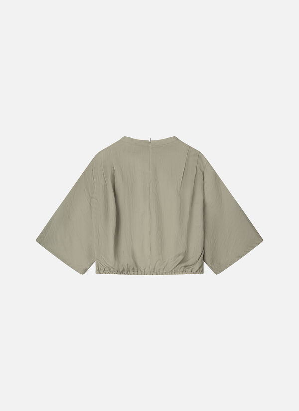 Pleated Mona Top