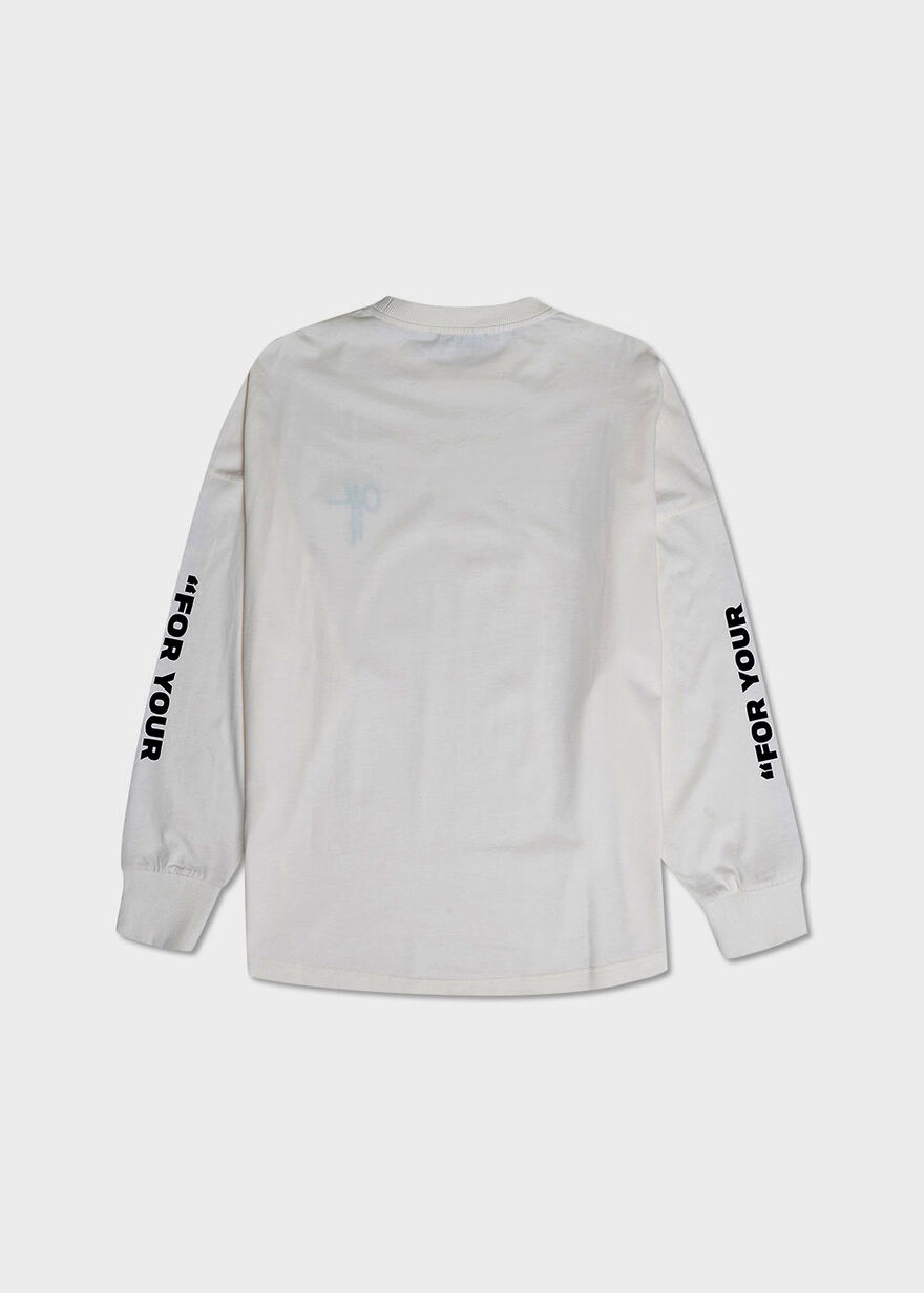Neo Oversized LS Tee, Off white, hi-res