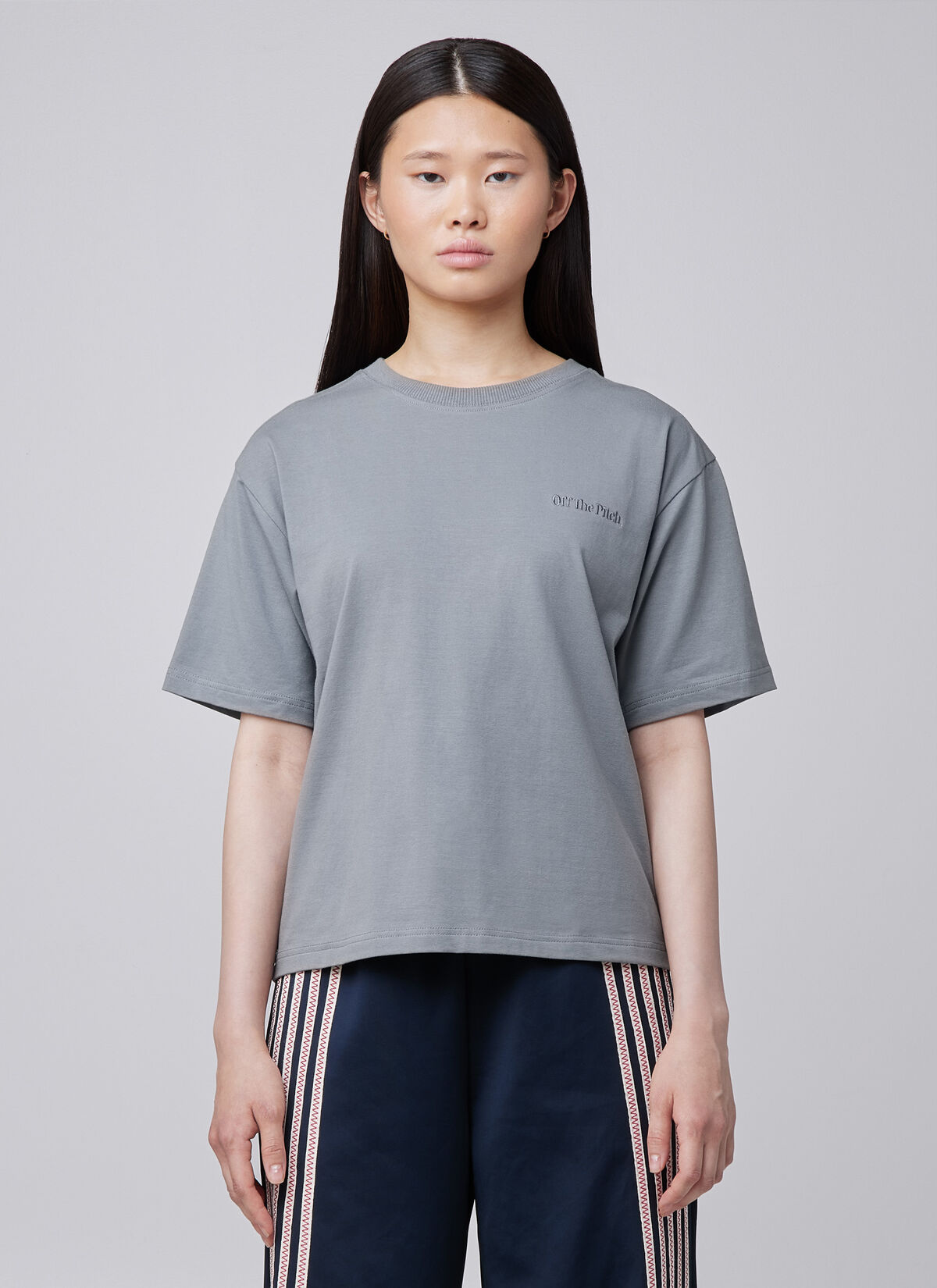 Wardrobe Regular WMNS Tee, Ultimate Grey, hi-res