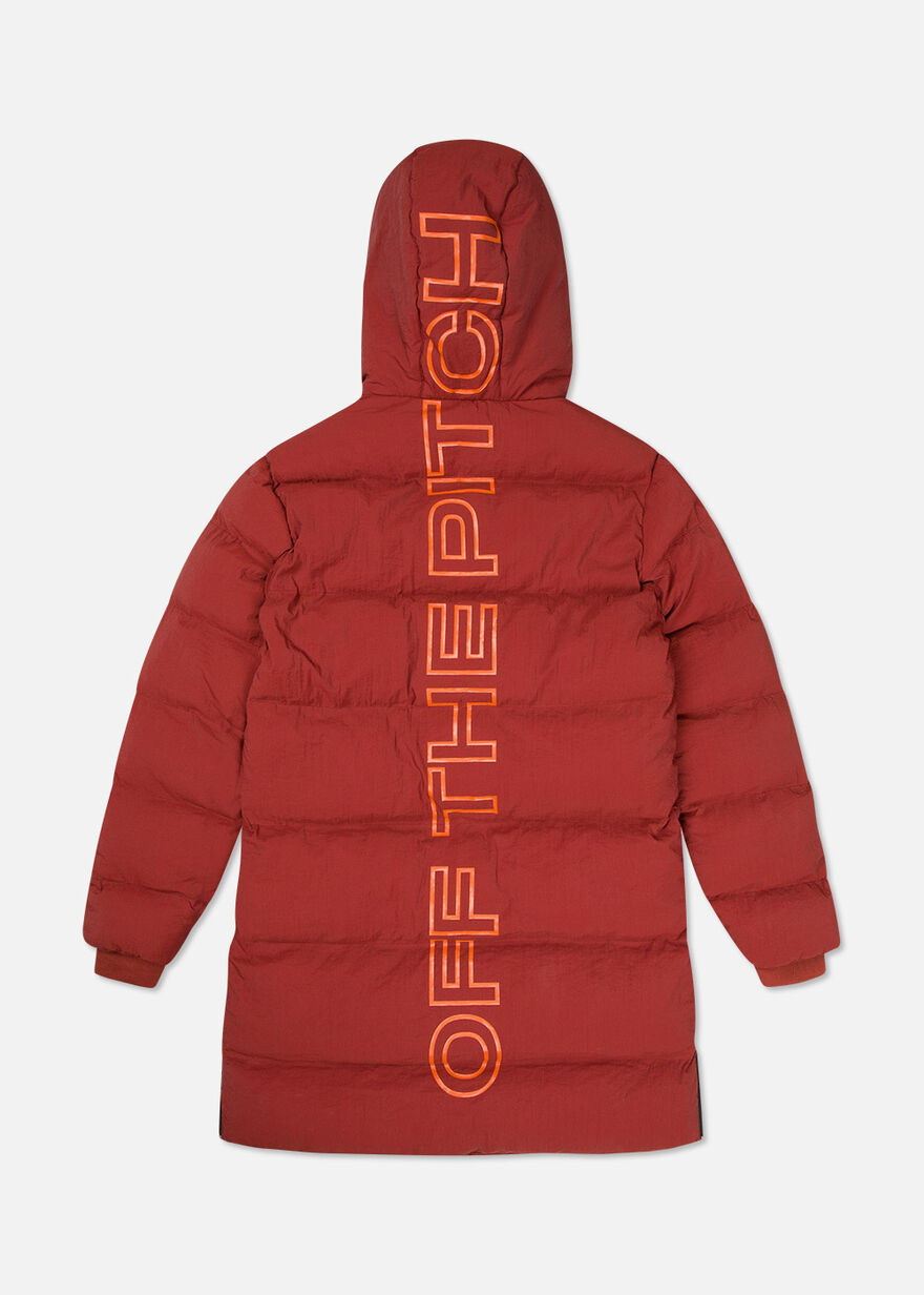 The Phoenix Longline Puffer, Dark brown, hi-res