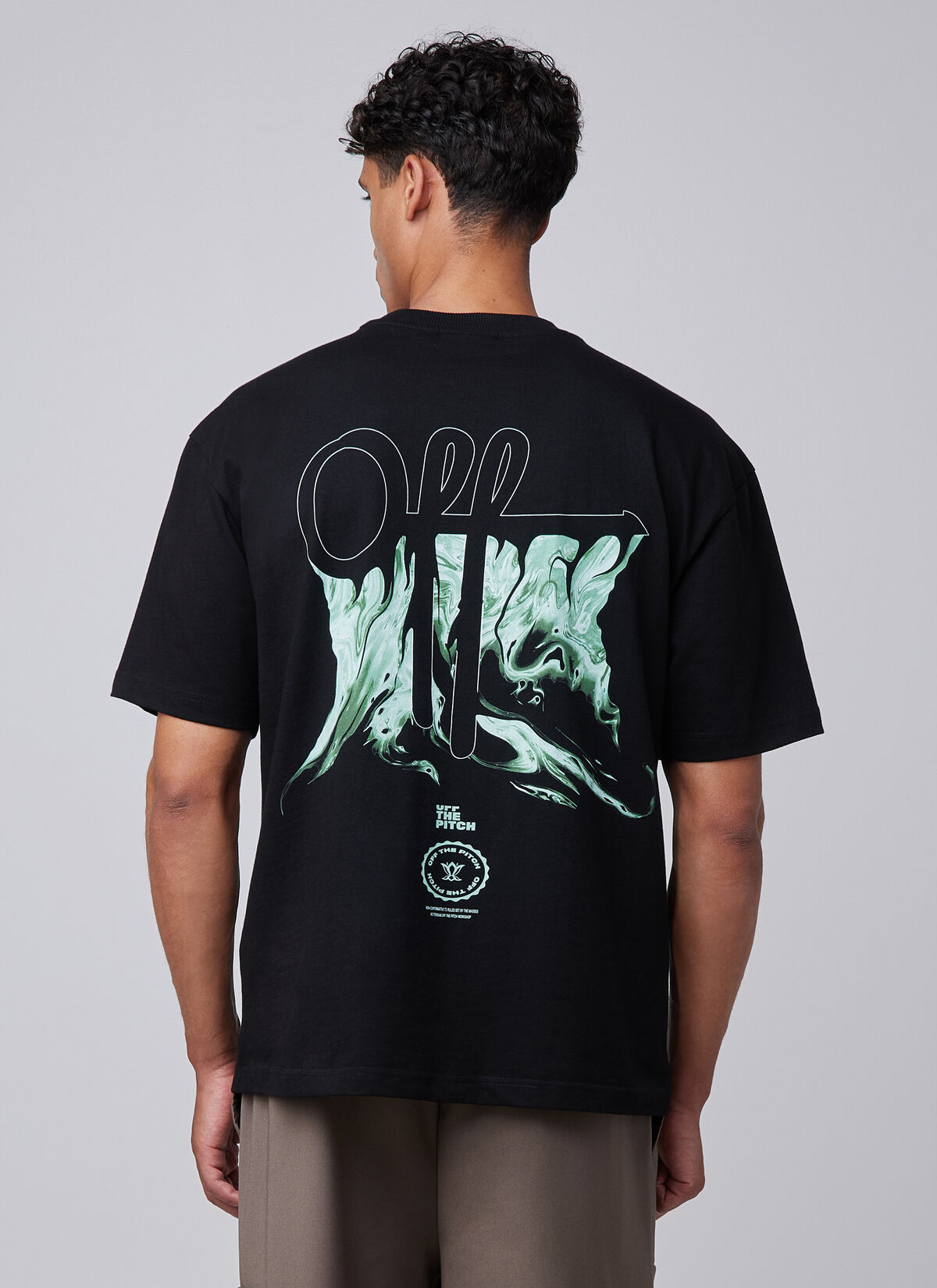 Ignite Loose Fit Tee, Black, hi-res