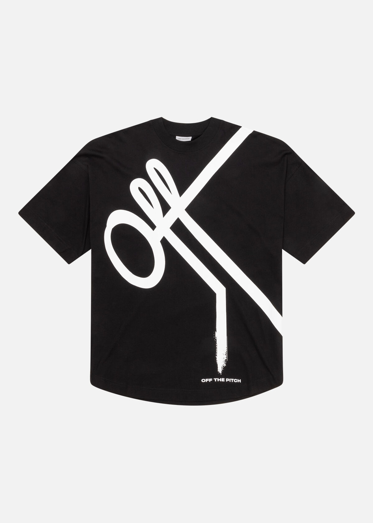 Direction Oversized Tee Unisex, Black, hi-res