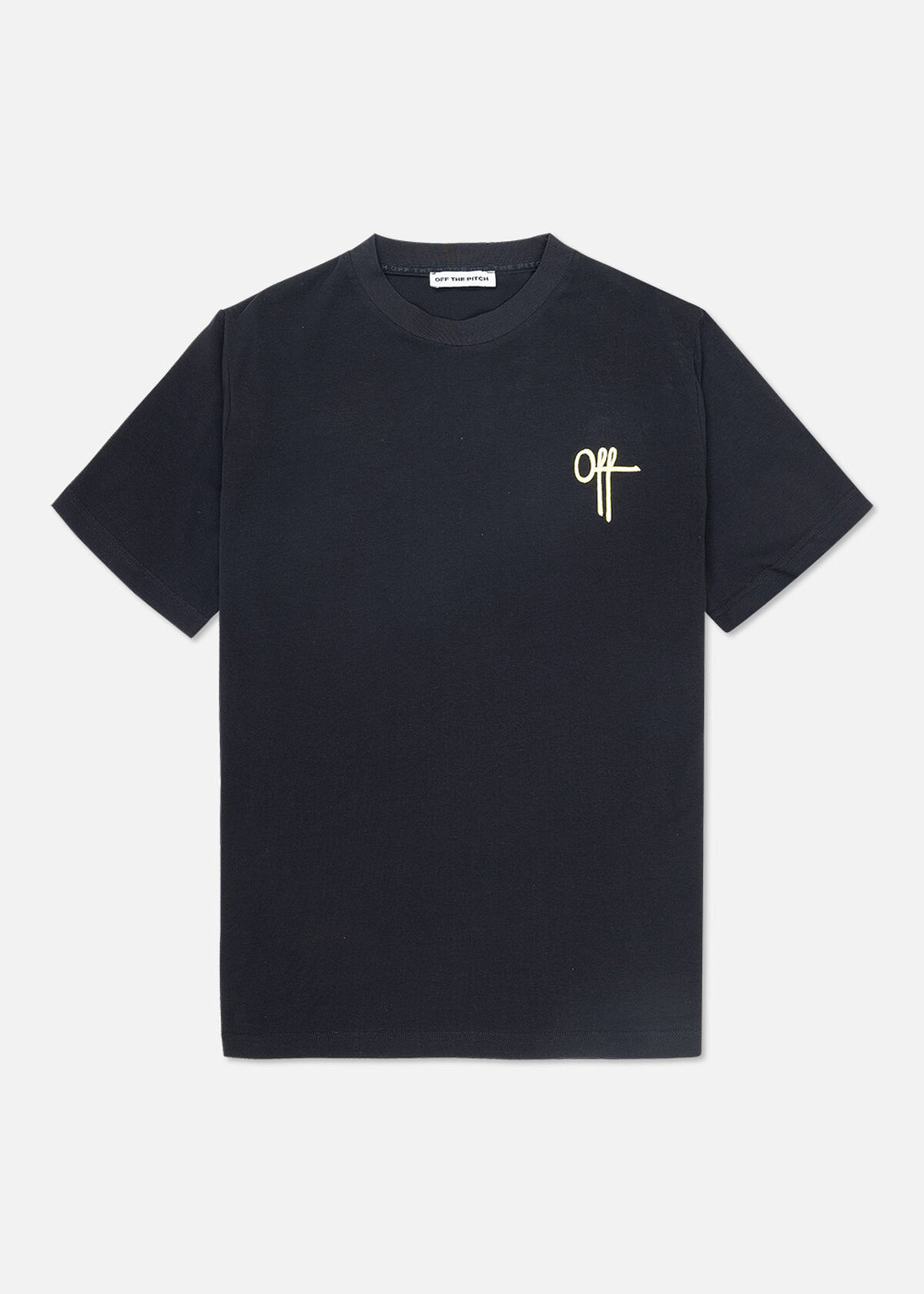 Off-road Regular Tee - 95% Cotton/5% Elastane, Black, hi-res