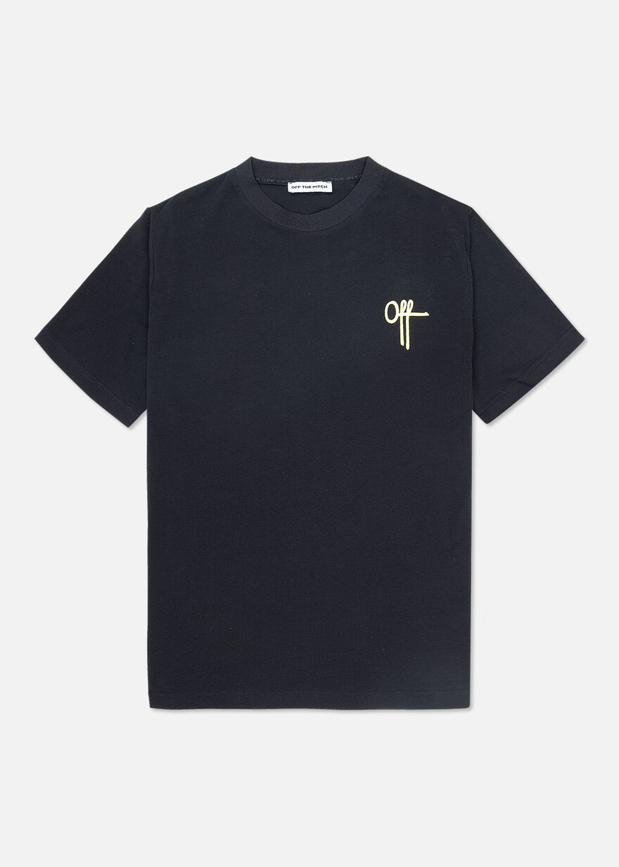 Off-road Regular Tee - 95% Cotton/5% Elastane, Black, hi-res