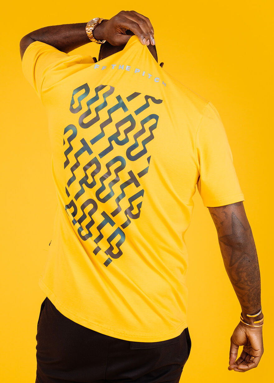 OTP Anniversary Slim Tee V2, Yellow, hi-res