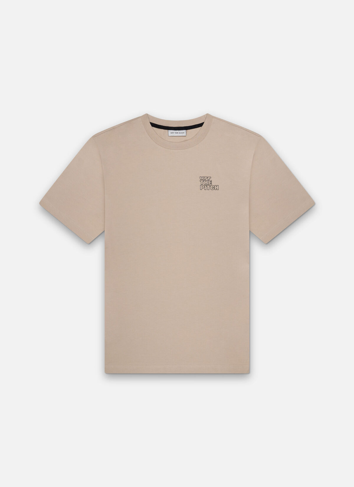 Outline Regular Tee, Sand, hi-res