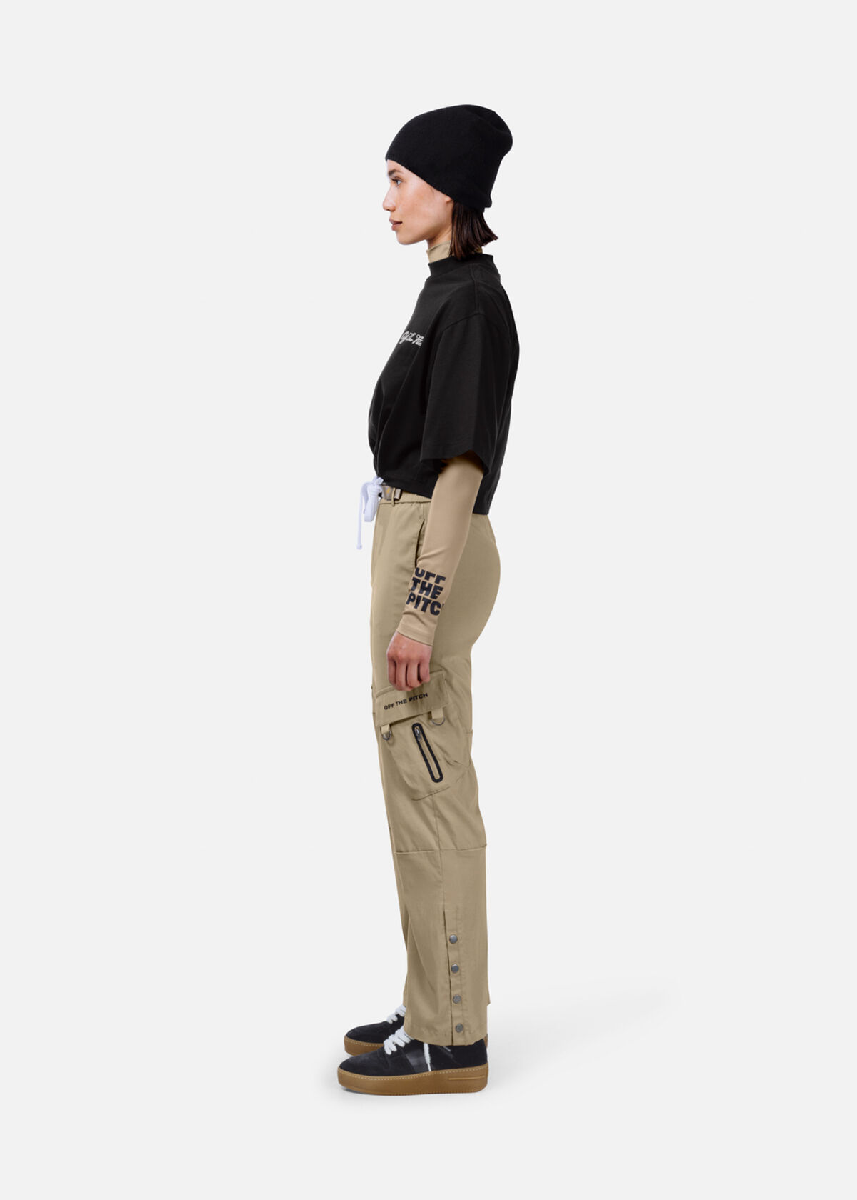 Script Tee Women, Black, hi-res