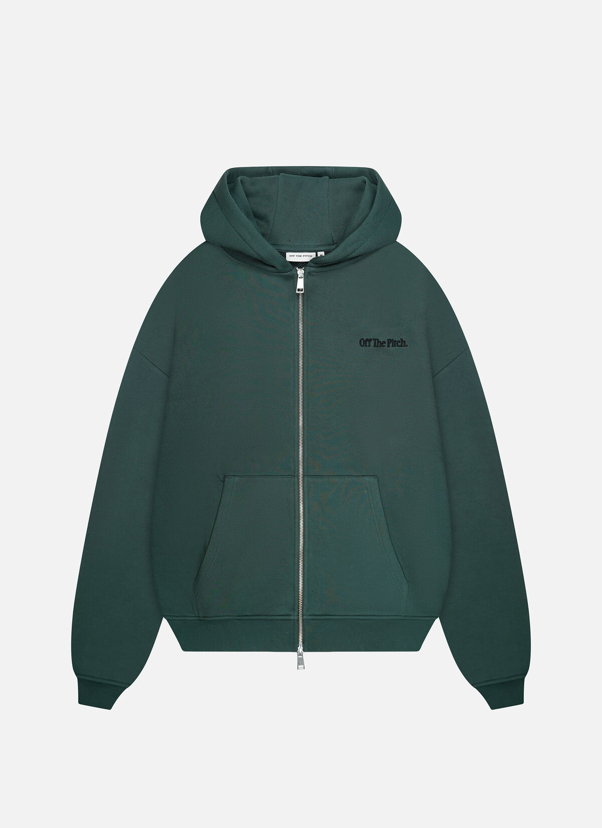 Wardrobe Essentials Full Zip, Forest Green, hi-res